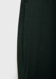 Brushed joggers with elastic waistband — Green 9