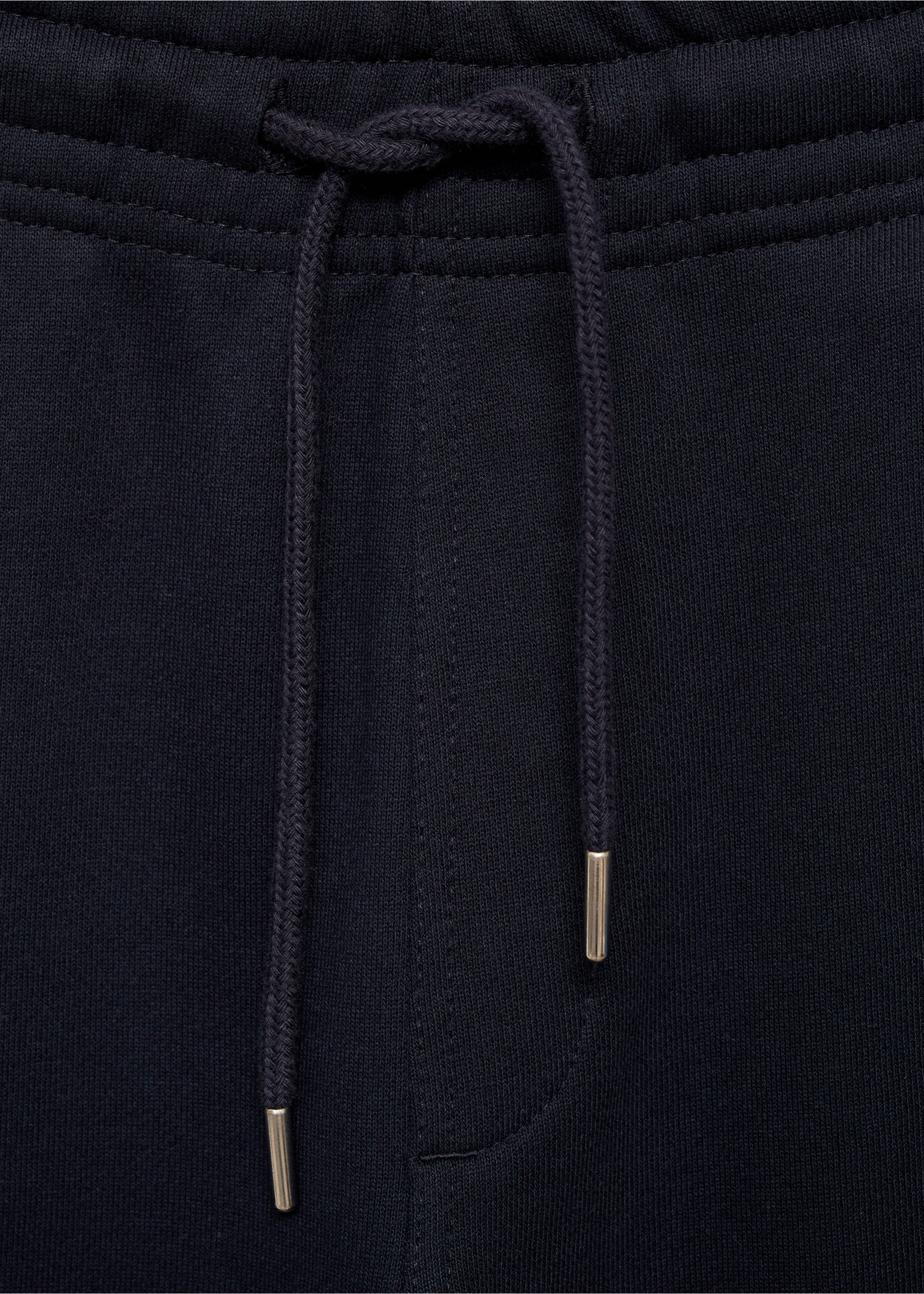 Fırçalı elastik belli jogger pantolon - Ürün detayı 8, Lacivert. Ref: 87070600-00.