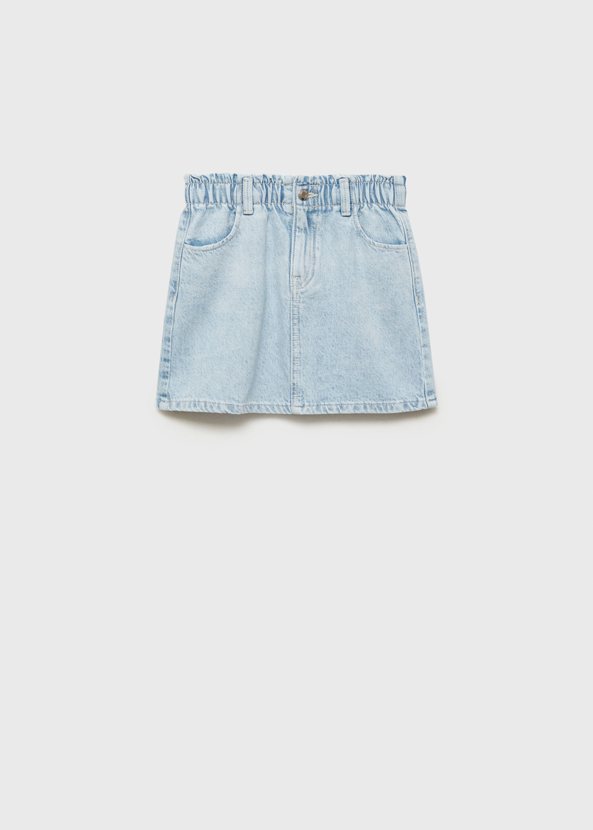 Short denim skirt - Article without model