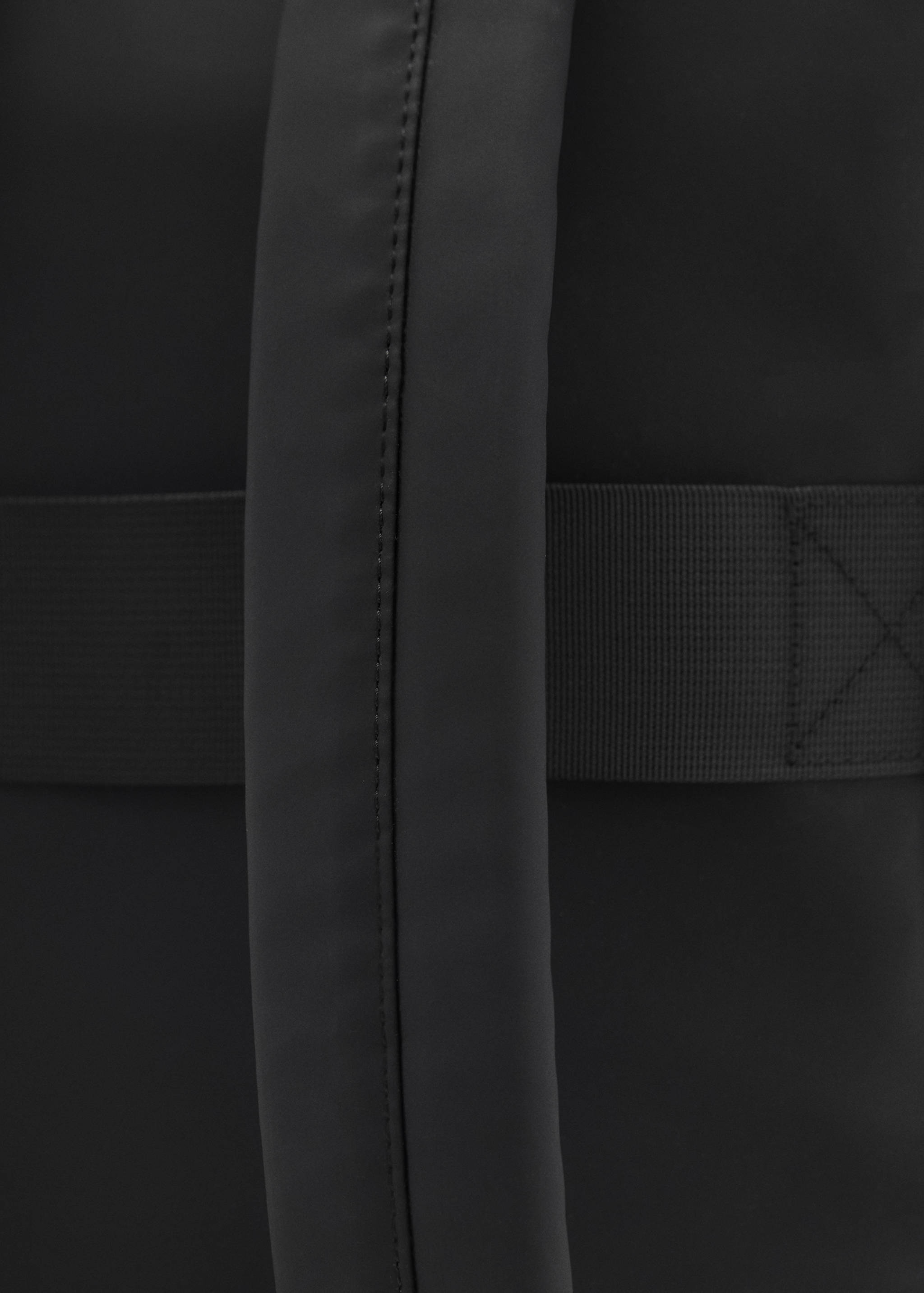 حقيبة ظهر بغطاء مطاطي للإغلاق - تفاصيل المنتج 3