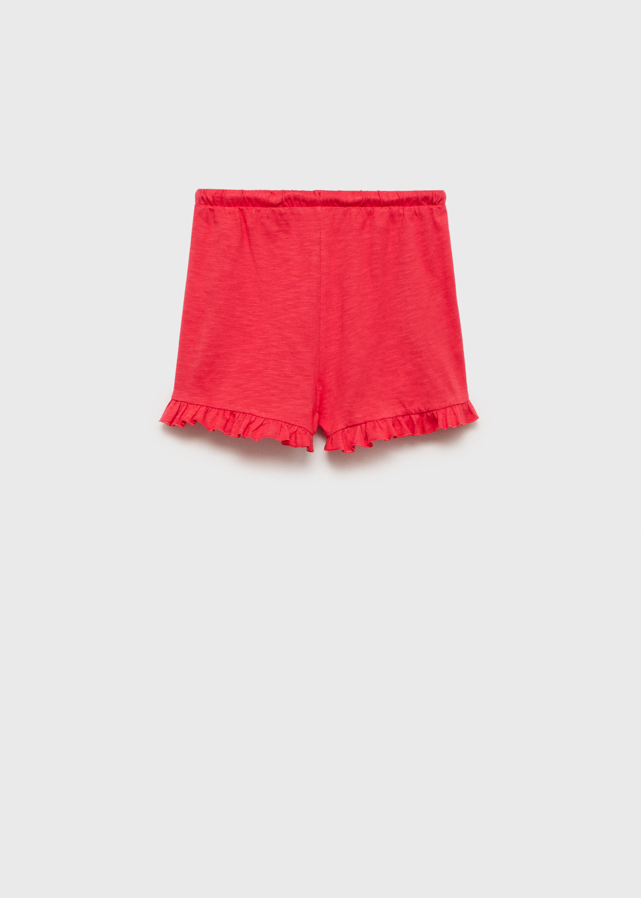 Elastic waist shorts - Reverse of the article