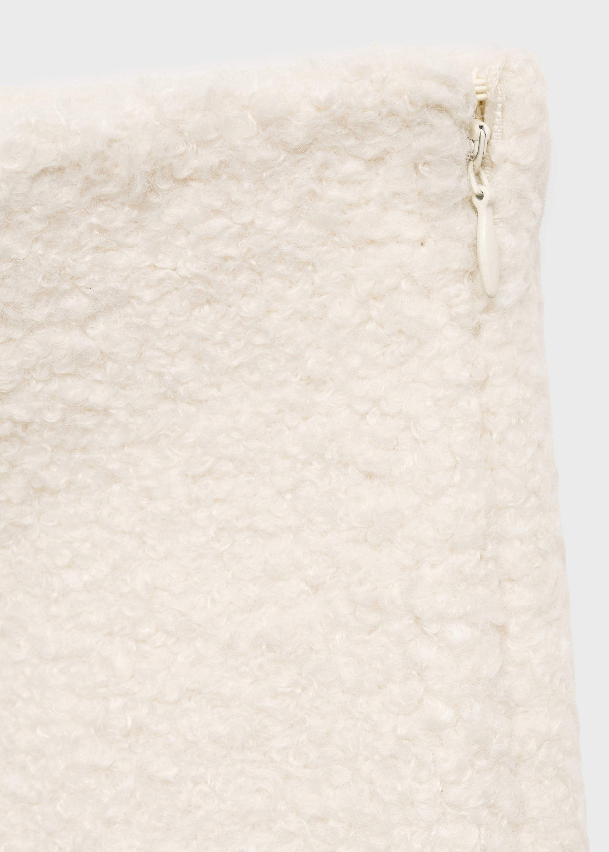 Bouclé midi-skirt - Details of the article 0
