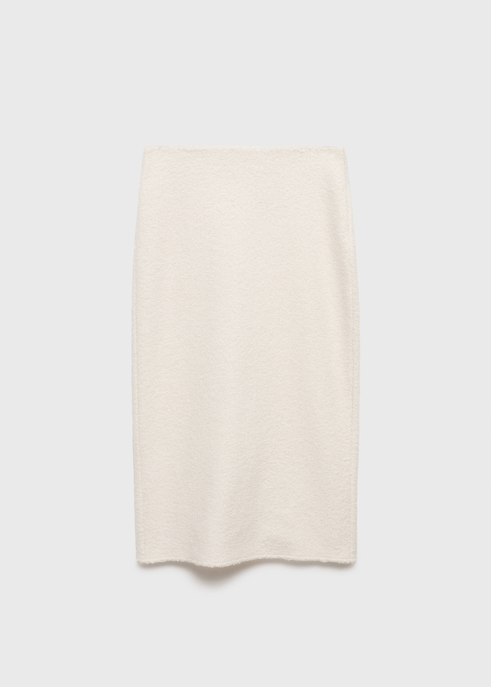 Bouclé midi-skirt - Article without model