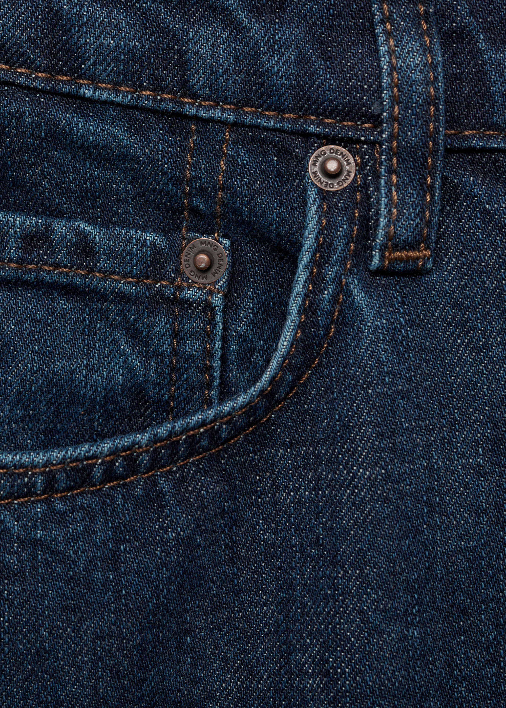 Jean Moby straight-fit délavé foncé - Détail de l'article 0