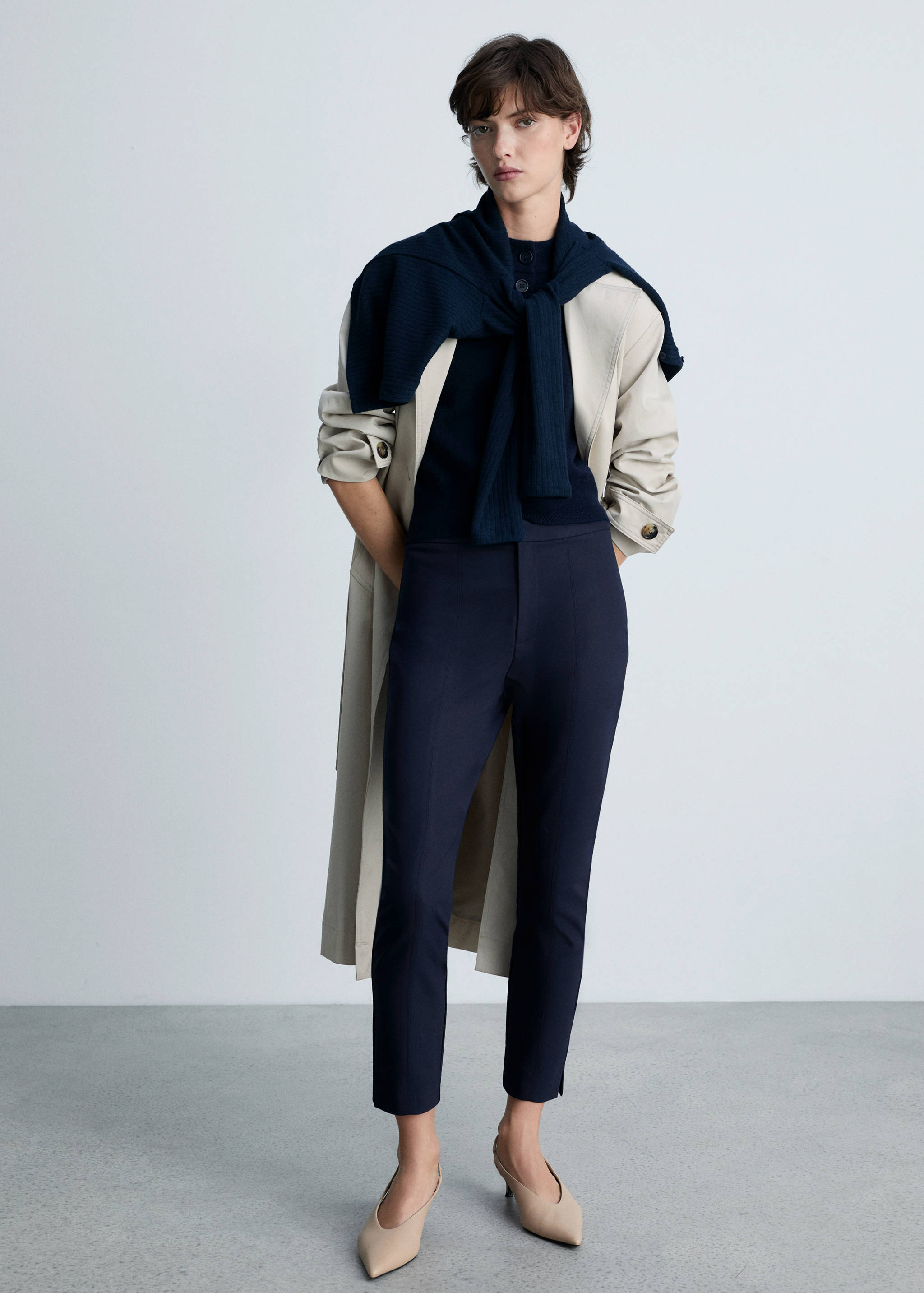 Pantalon droit coton - Plan général