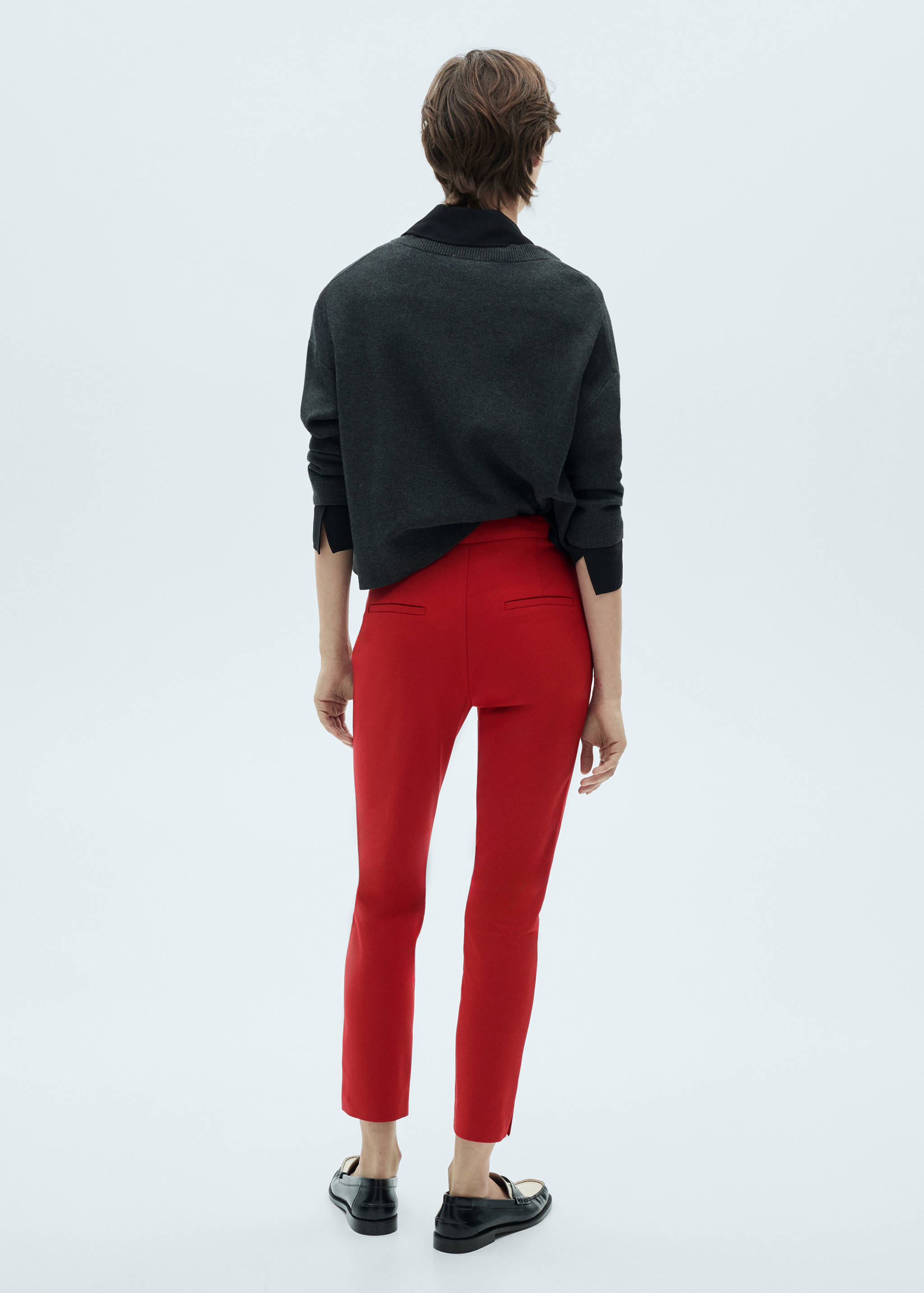 Pantalon droit coton - Verso de l’article
