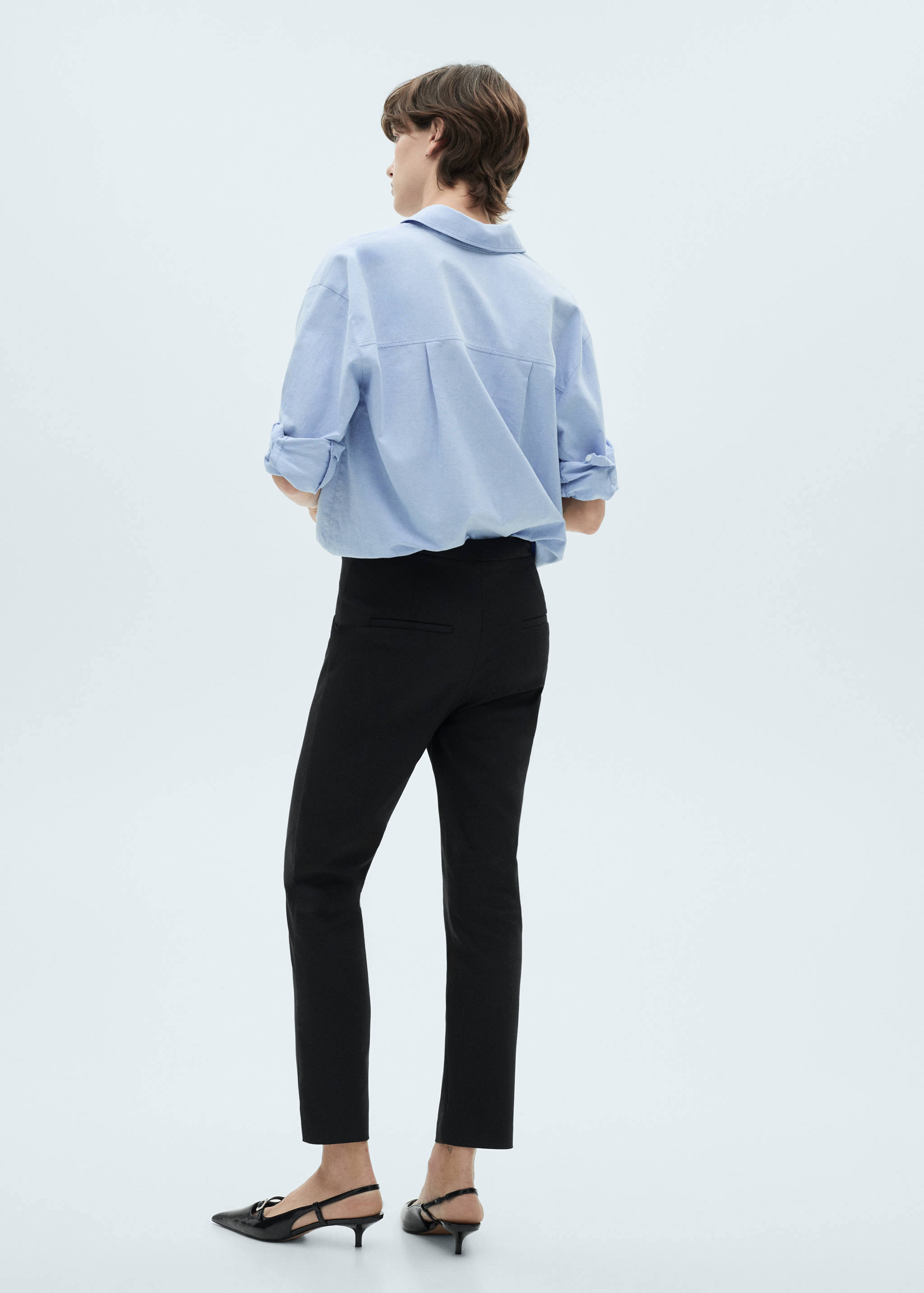 Pantalon droit coton - Verso de l’article