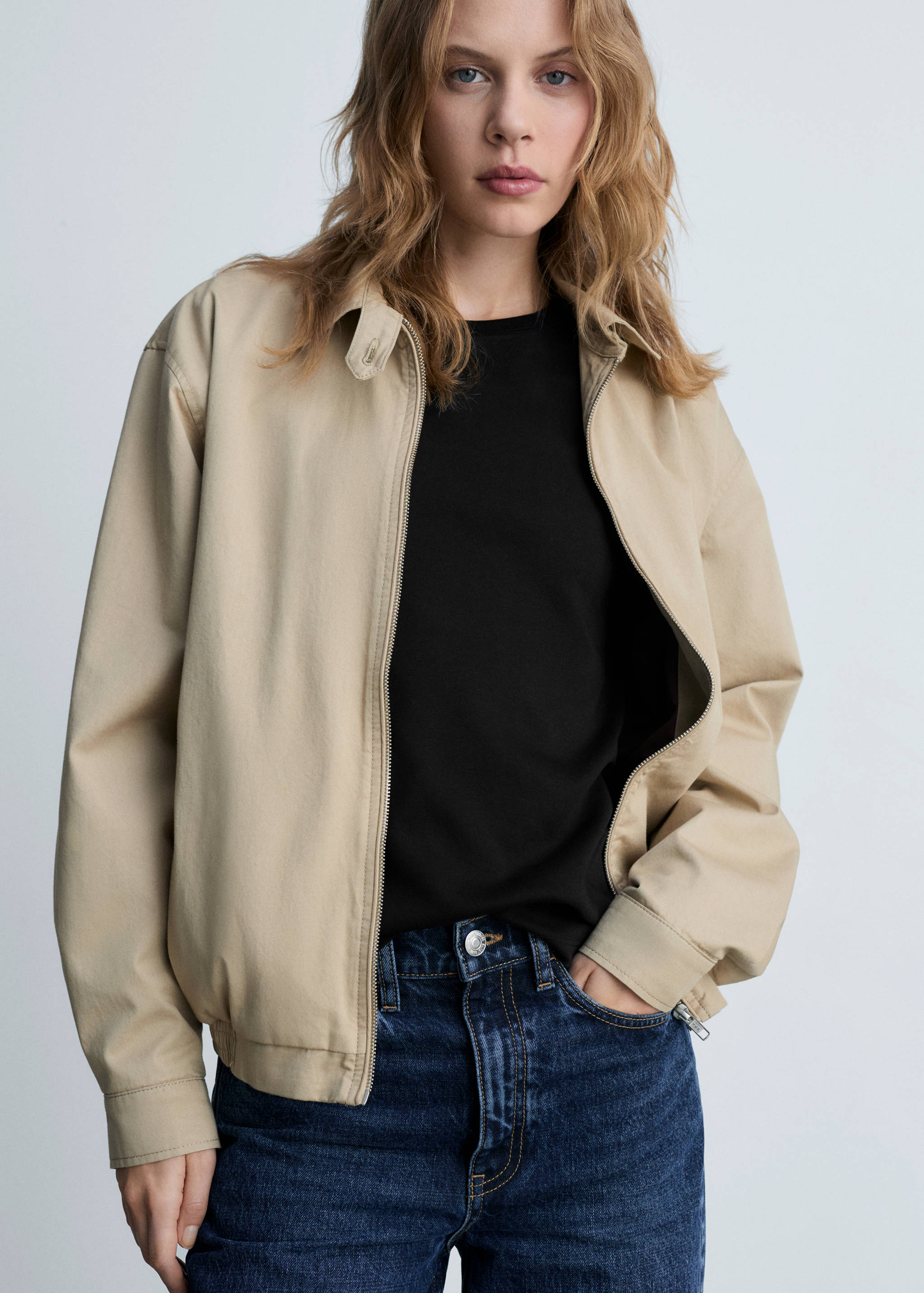 Long sleeve cotton t-shirt - Details of the article 2