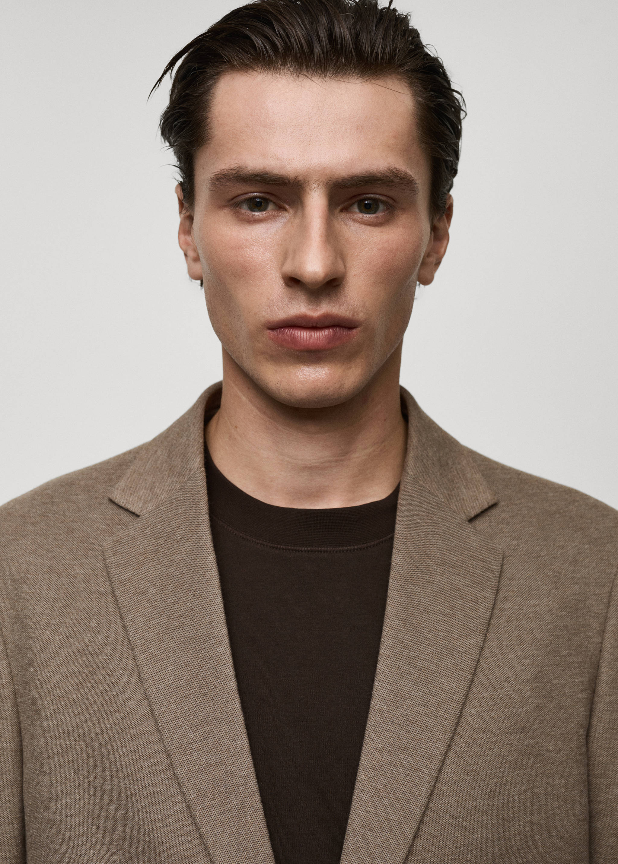 Verner slim-fit cotton jacket - Details of the article 1