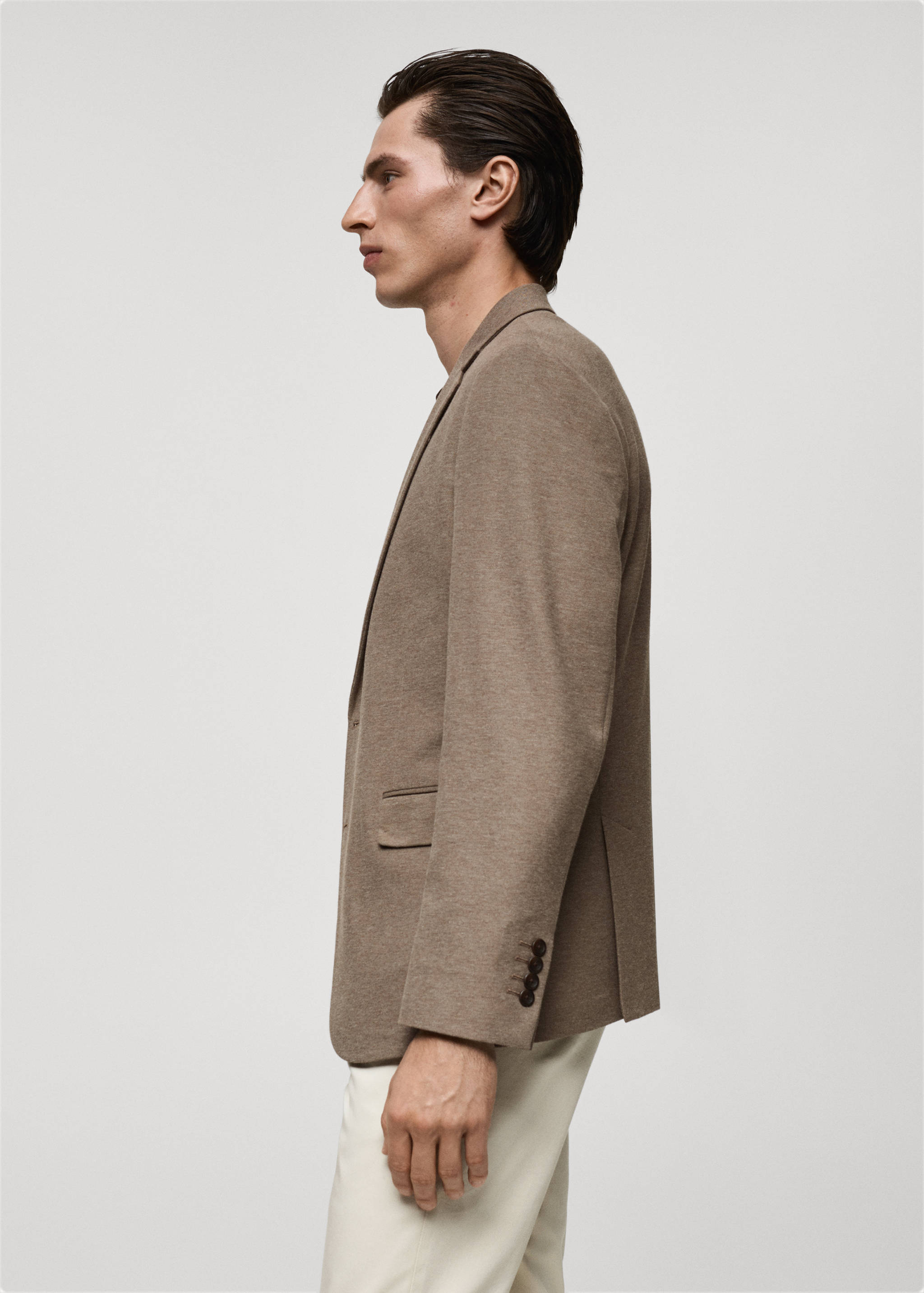Verner slim-fit cotton jacket - Details of the article 2