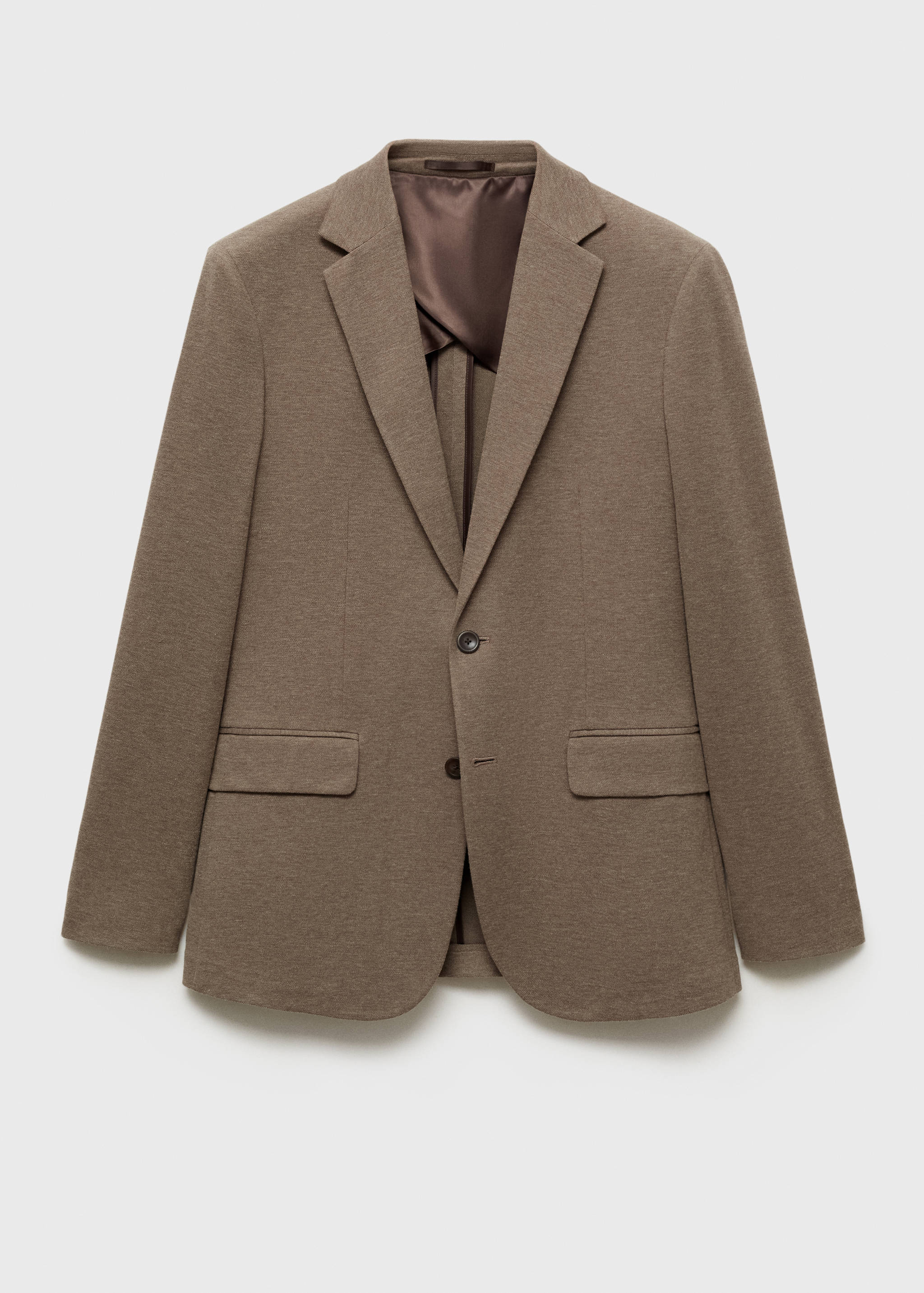 Verner slim-fit cotton blazer - Article without model