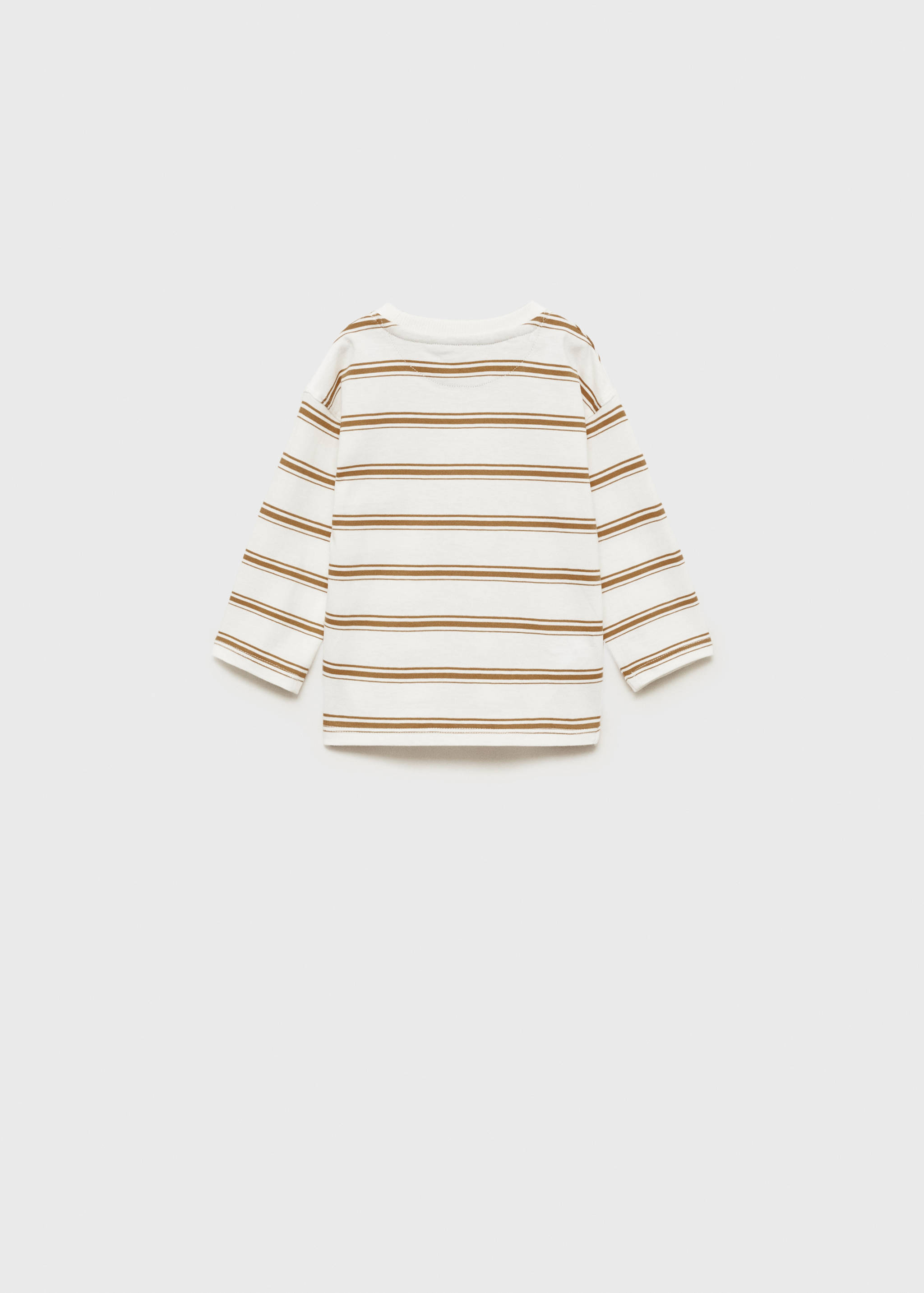 T-shirt triples rayures - Verso de l’article