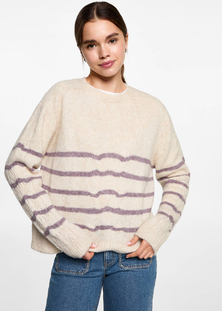 Oversized striped sweater — Off White