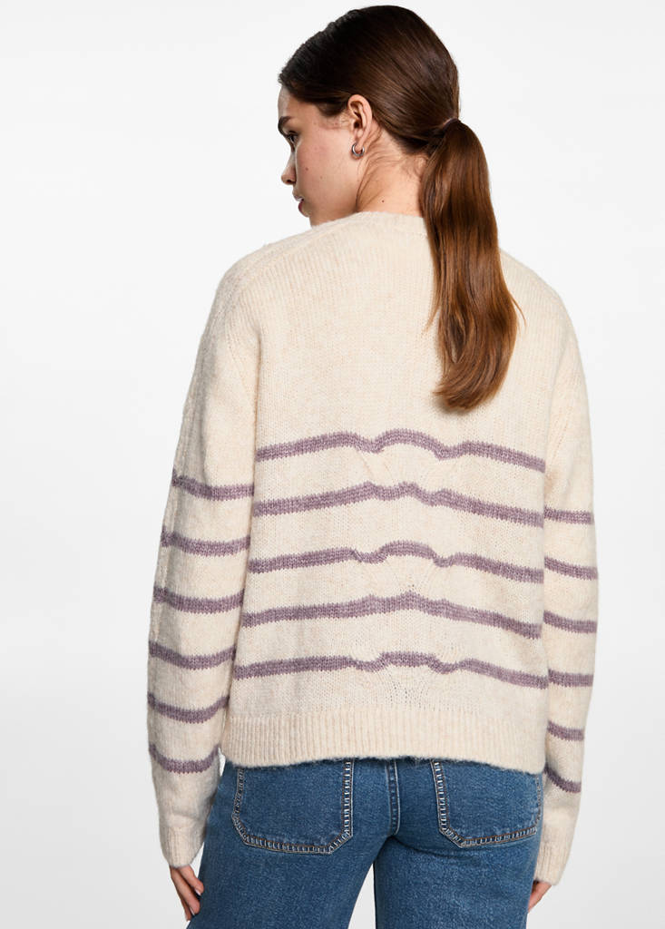Oversized striped sweater — Off White