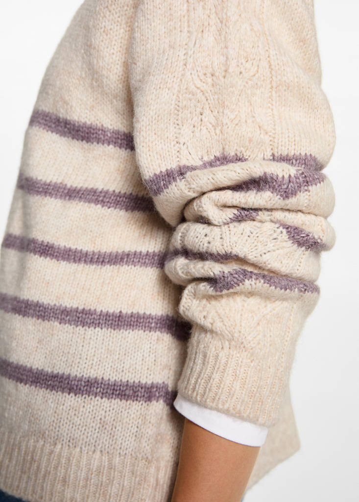 Oversized striped sweater — Off White