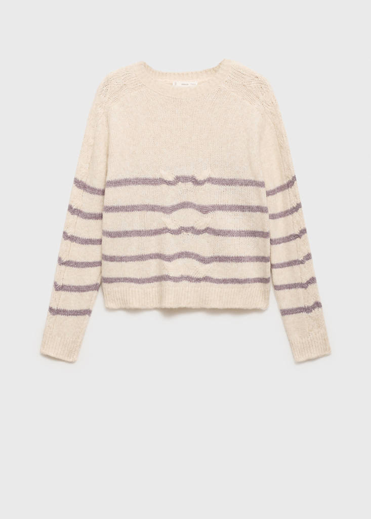 Oversized striped sweater — Off White