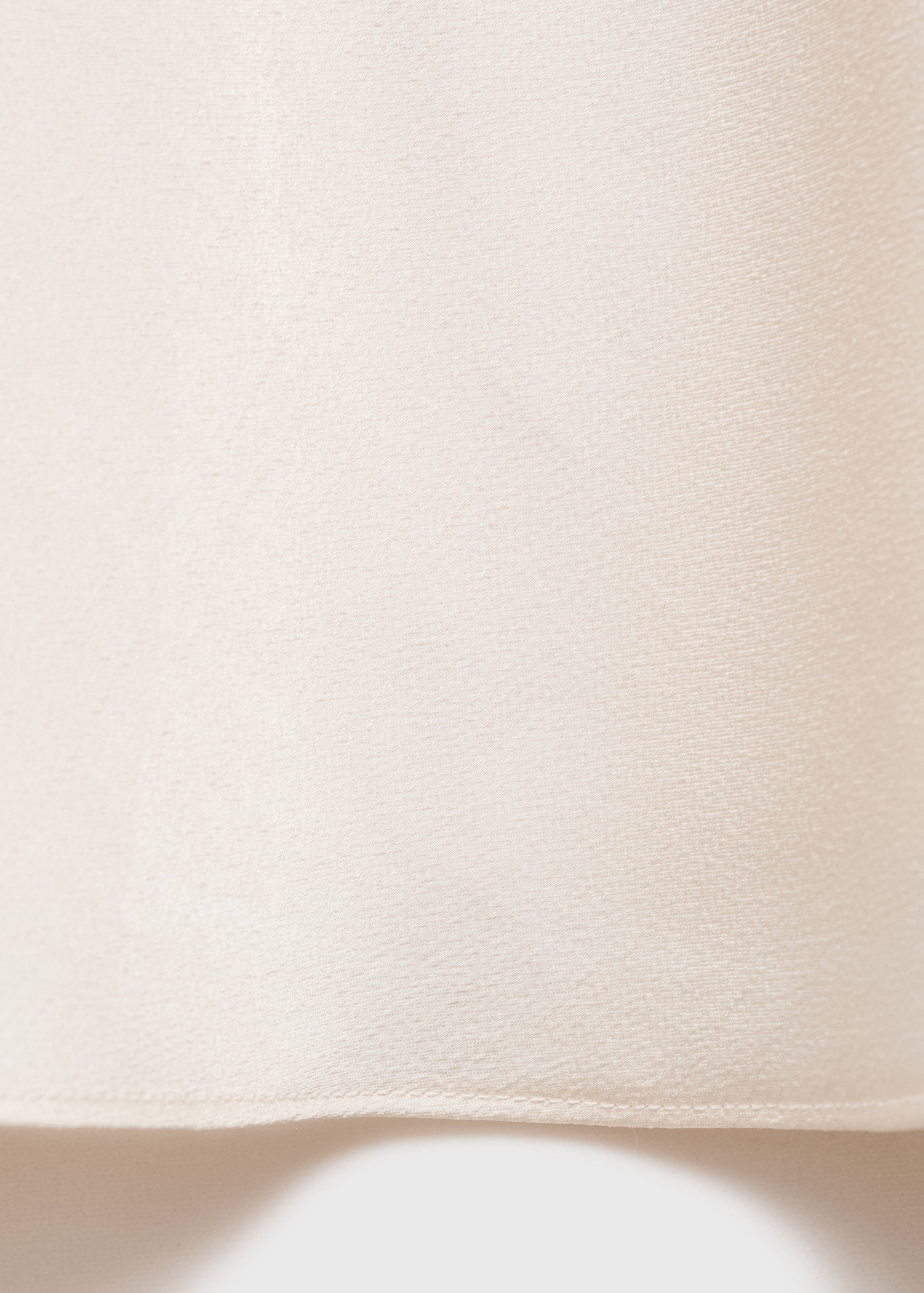 Satin top with thin straps - Details of the article 0