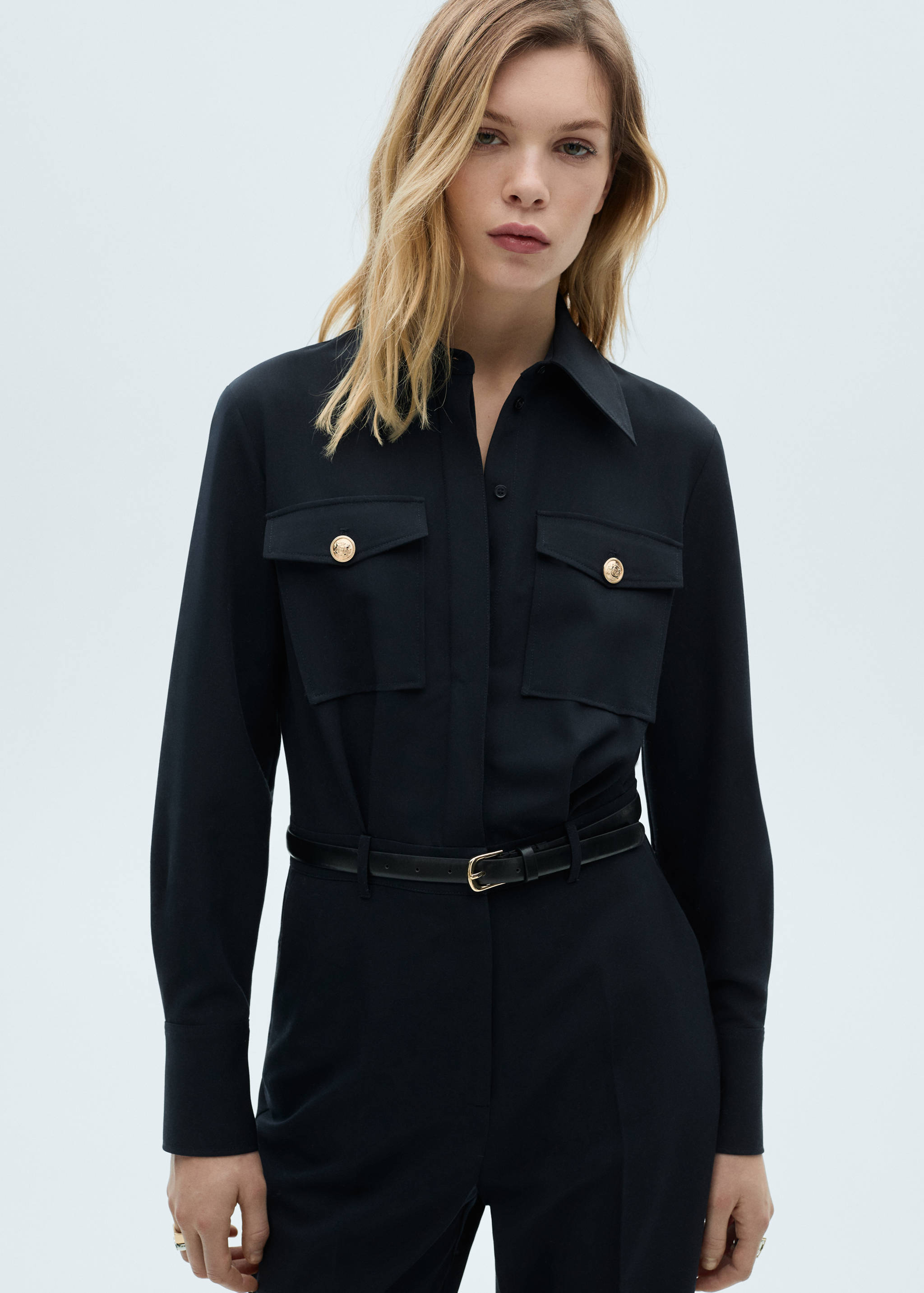 Combinaison droite ceinture - Plan moyen