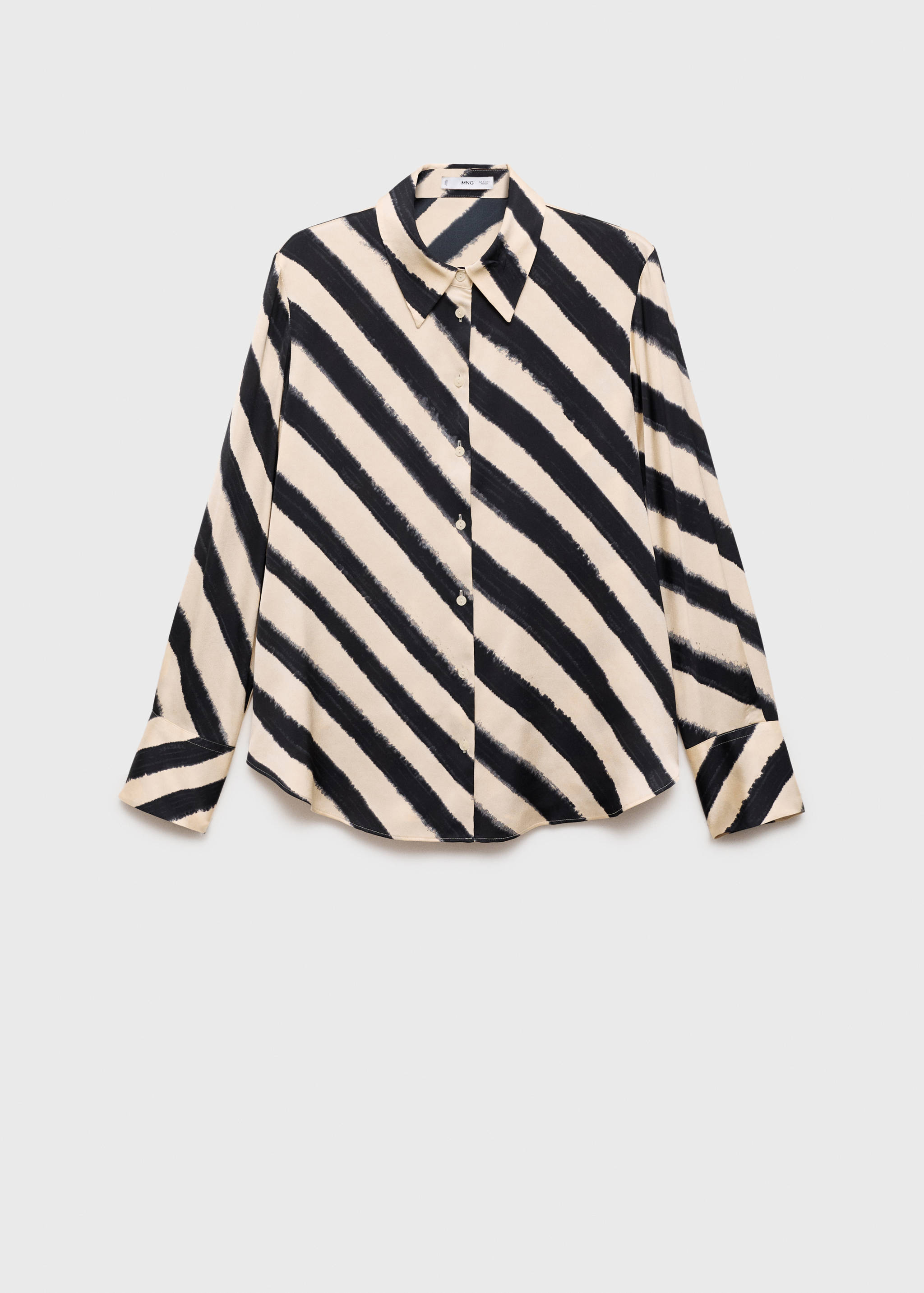 Chemise satinée imprimée - Article sans modèle