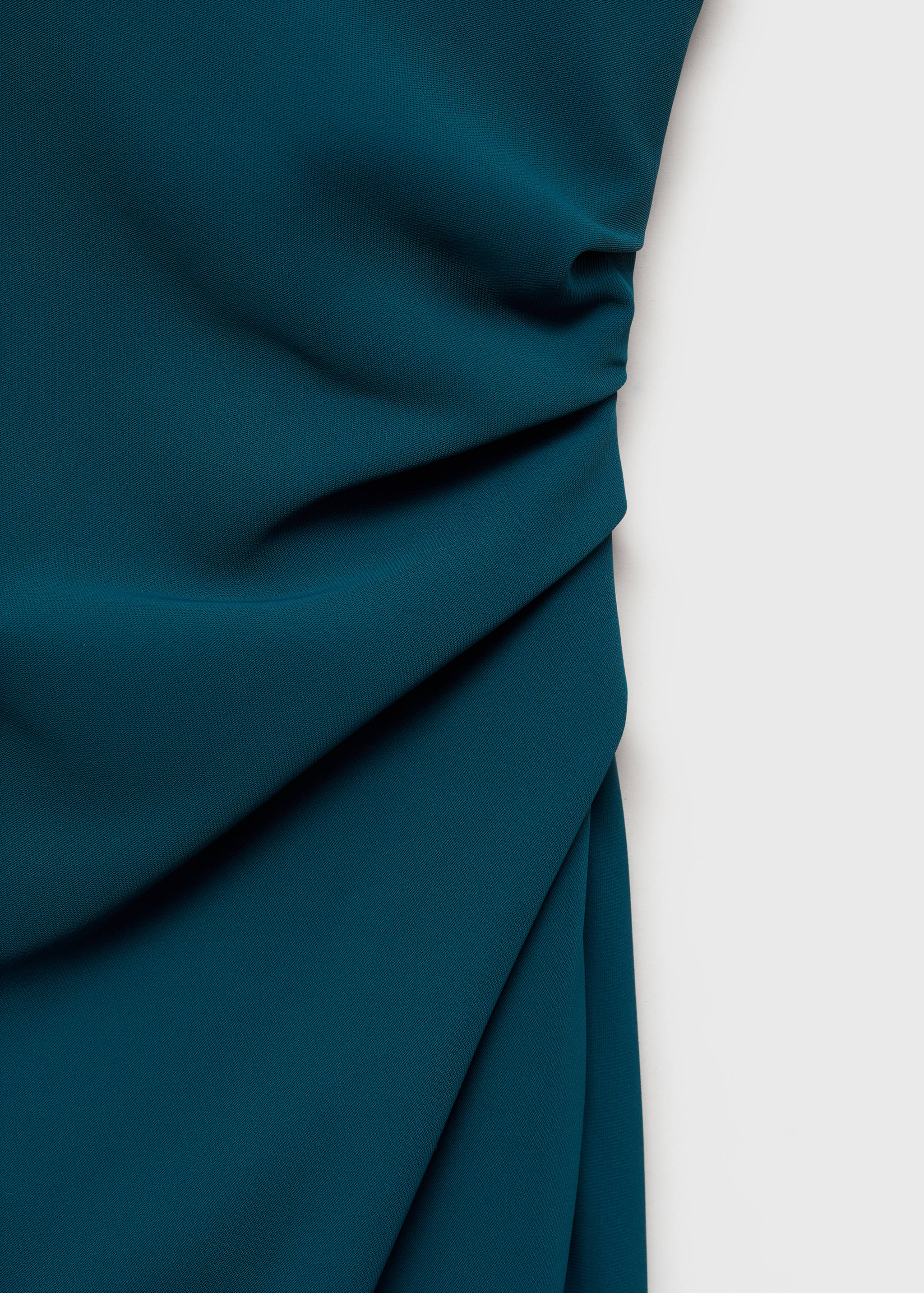 Vestido midi fruncido - Detalle del artículo 8