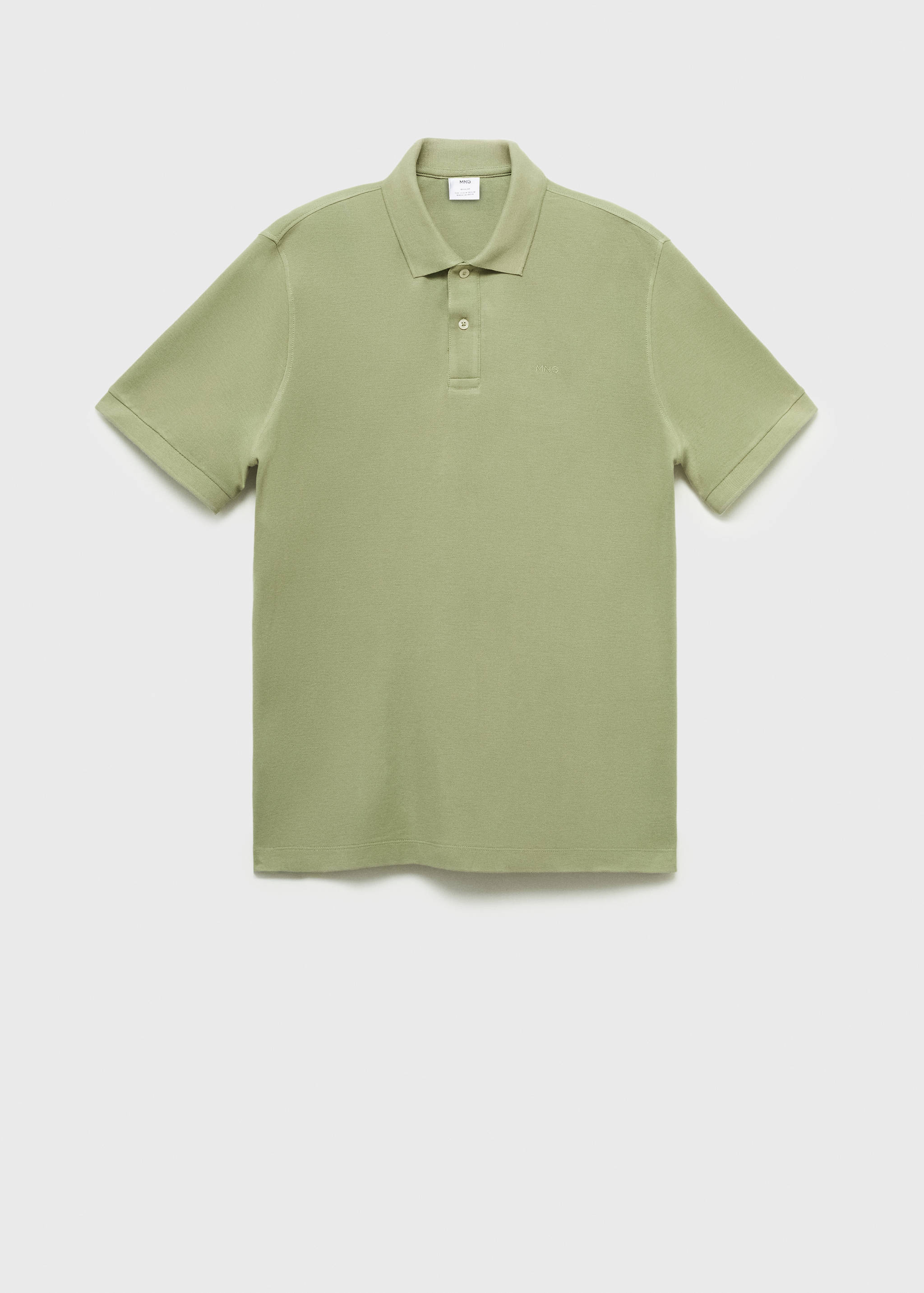 100% cotton regular fit polo shirt - Article without model