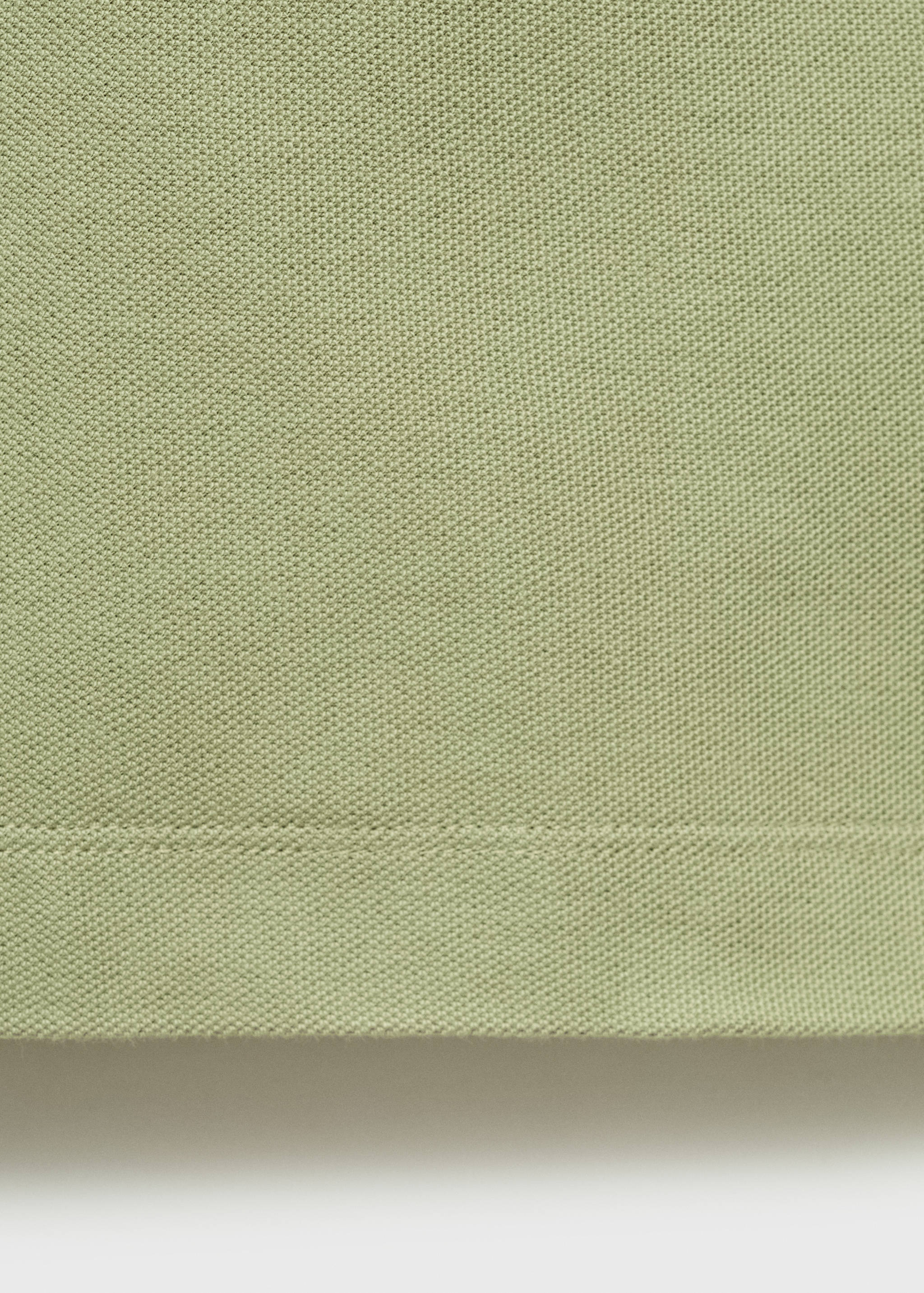 100% cotton regular fit polo shirt - Details of the article 0