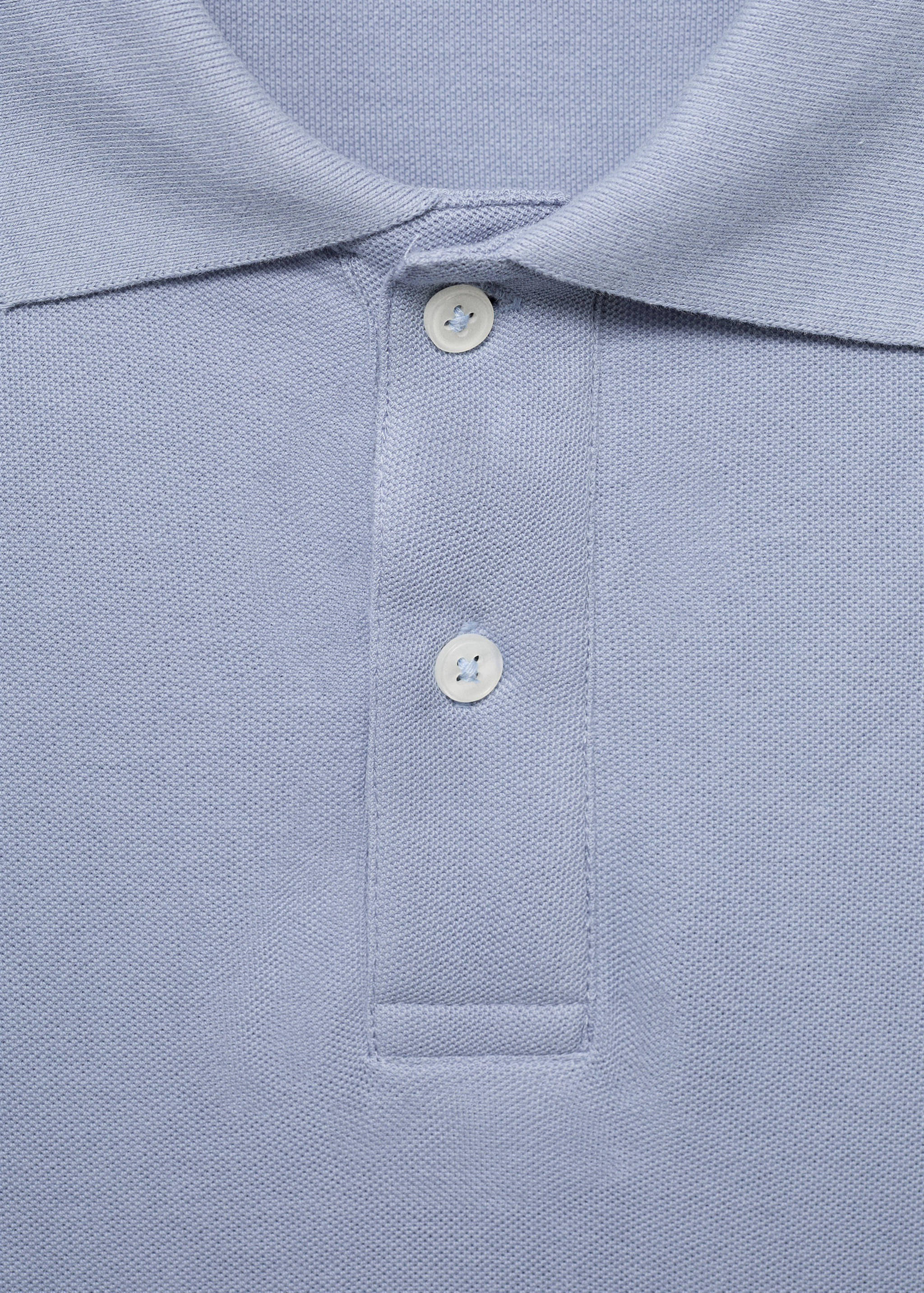 100% cotton regular fit polo shirt - Details of the article 8