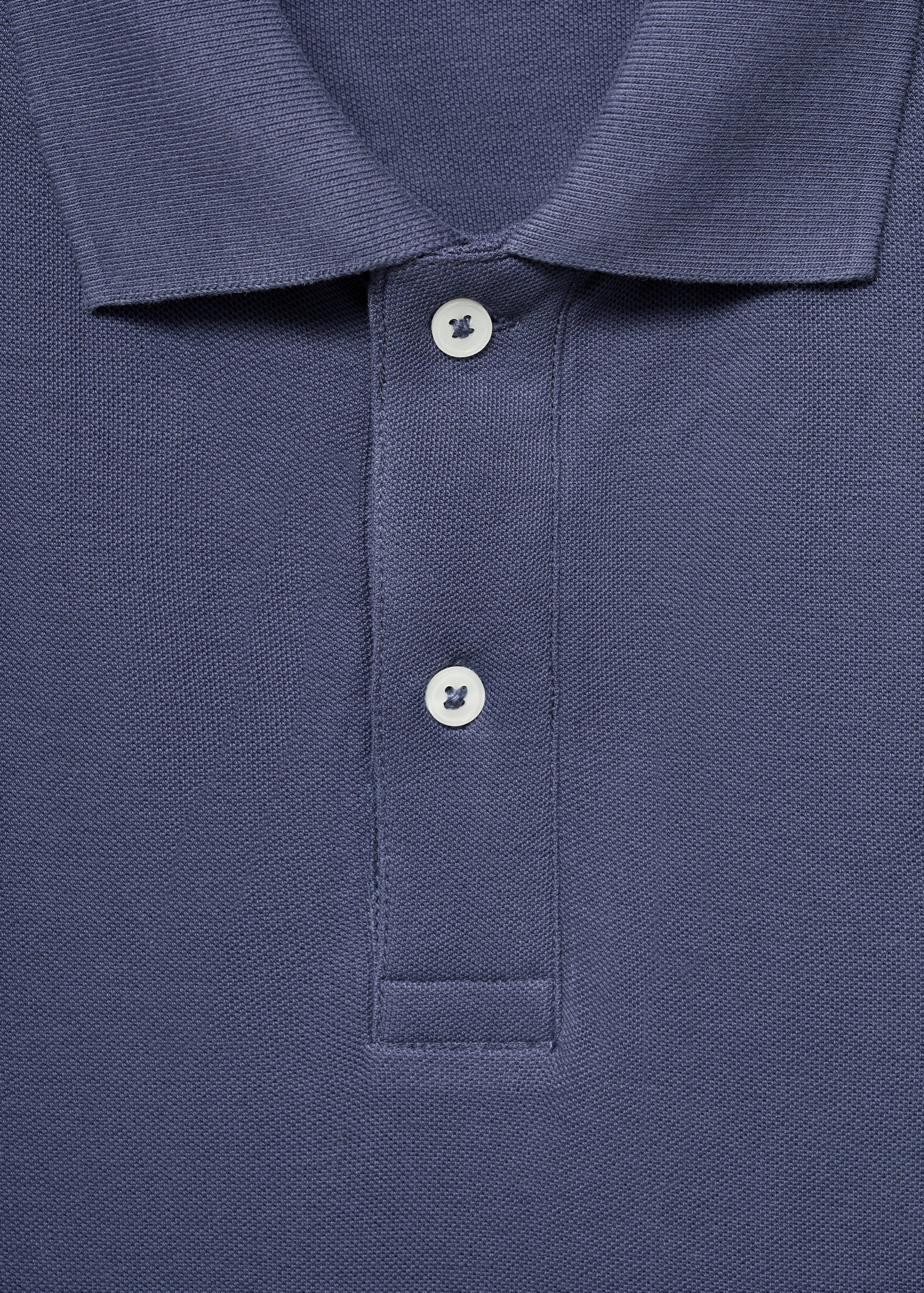 100% cotton regular fit polo shirt - Details of the article 8