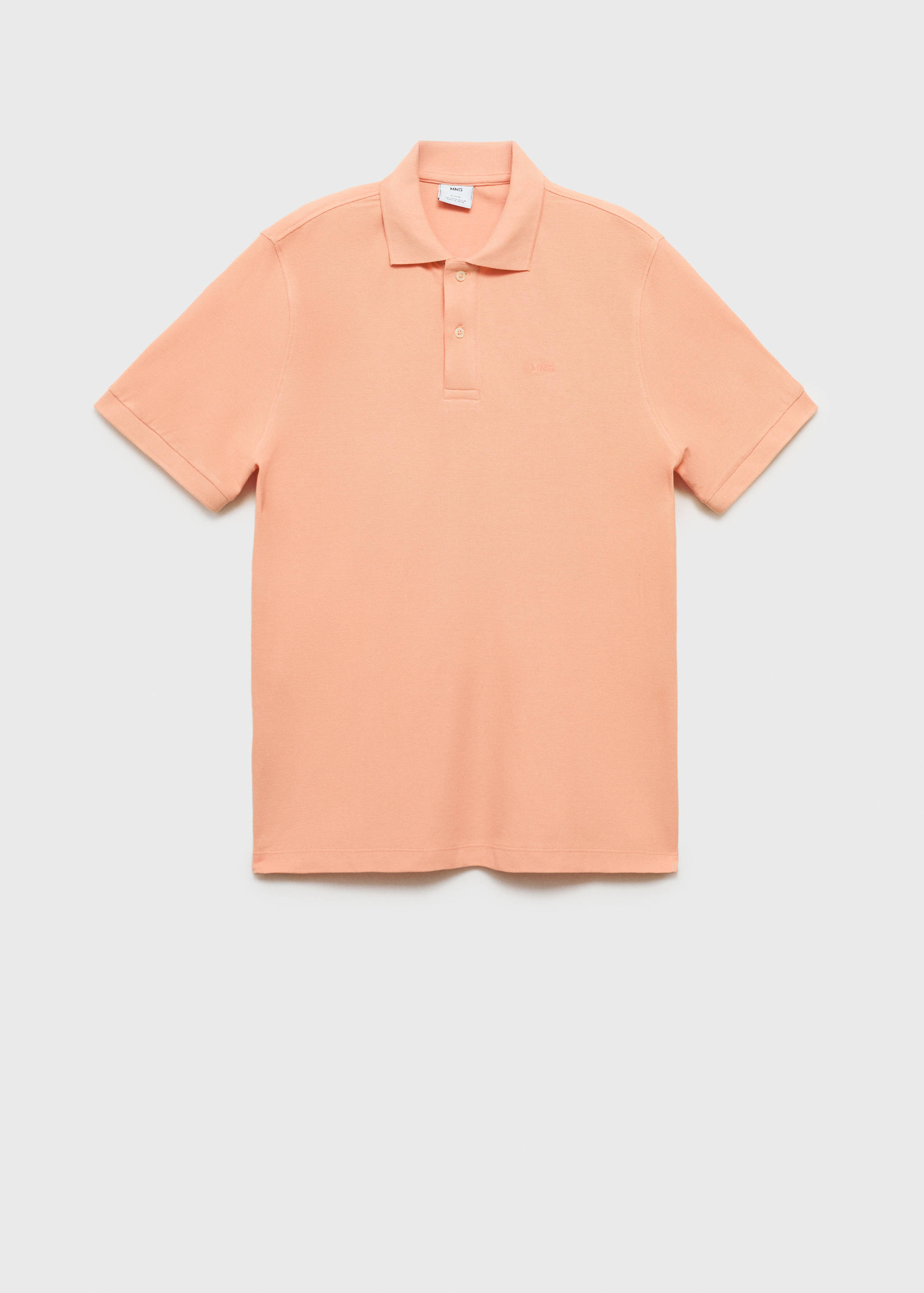 100% cotton regular fit polo shirt - Article without model