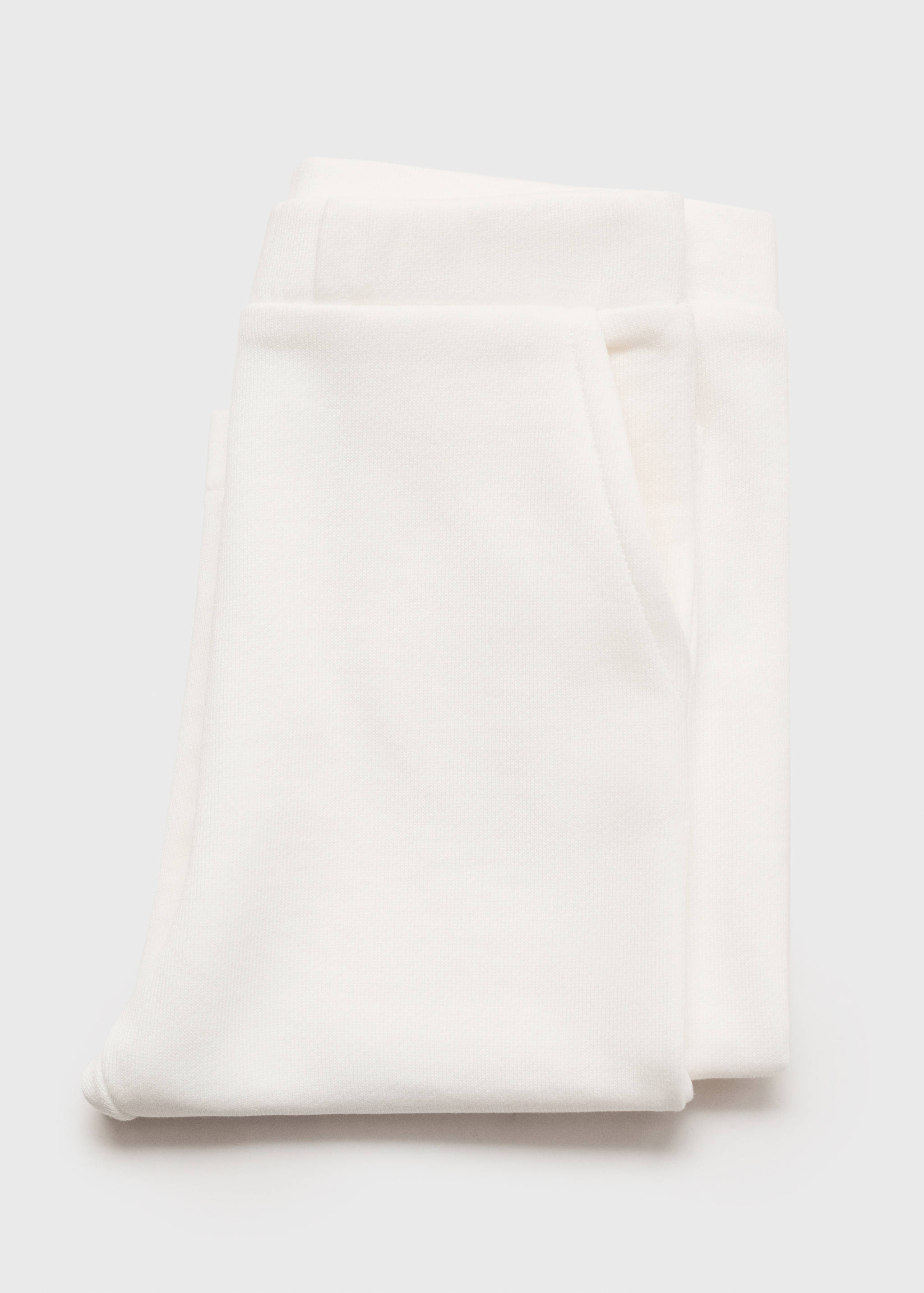 Knit jogger-style trousers - Details of the article 0