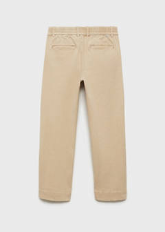 Straight-fit chino trousers — Sand 7