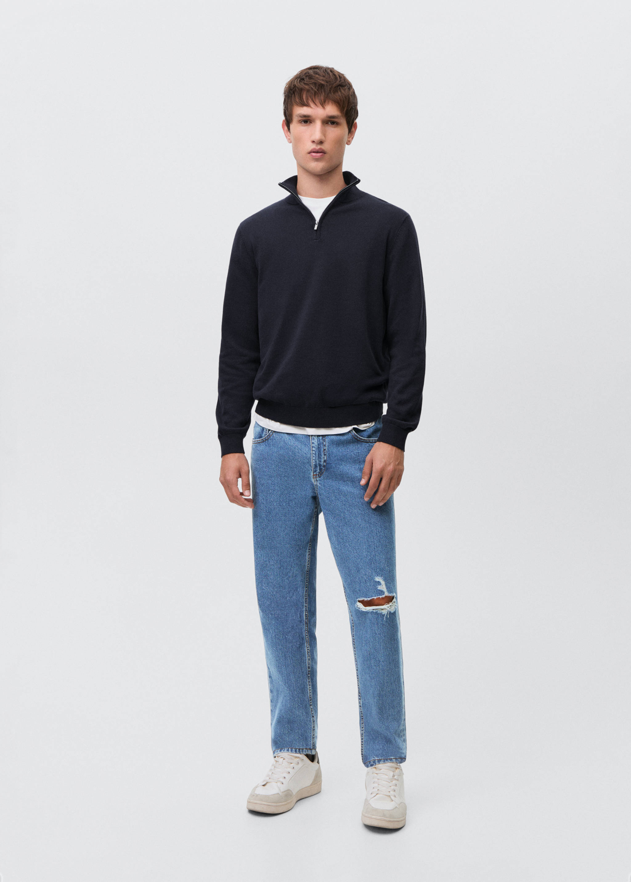 Perkins-neck sweater - General plane