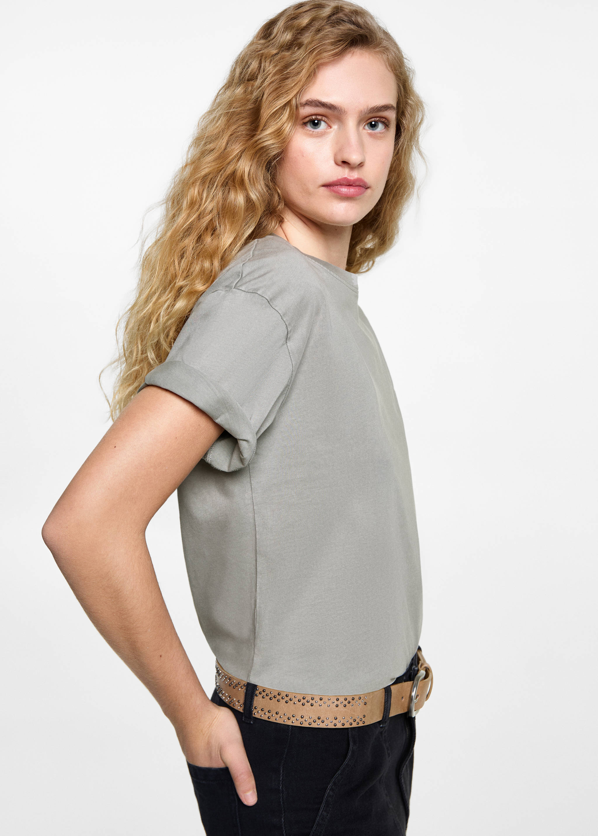 Basic crop top - Details of the article 2