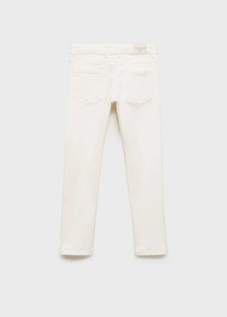 Slim-fit jeans — White