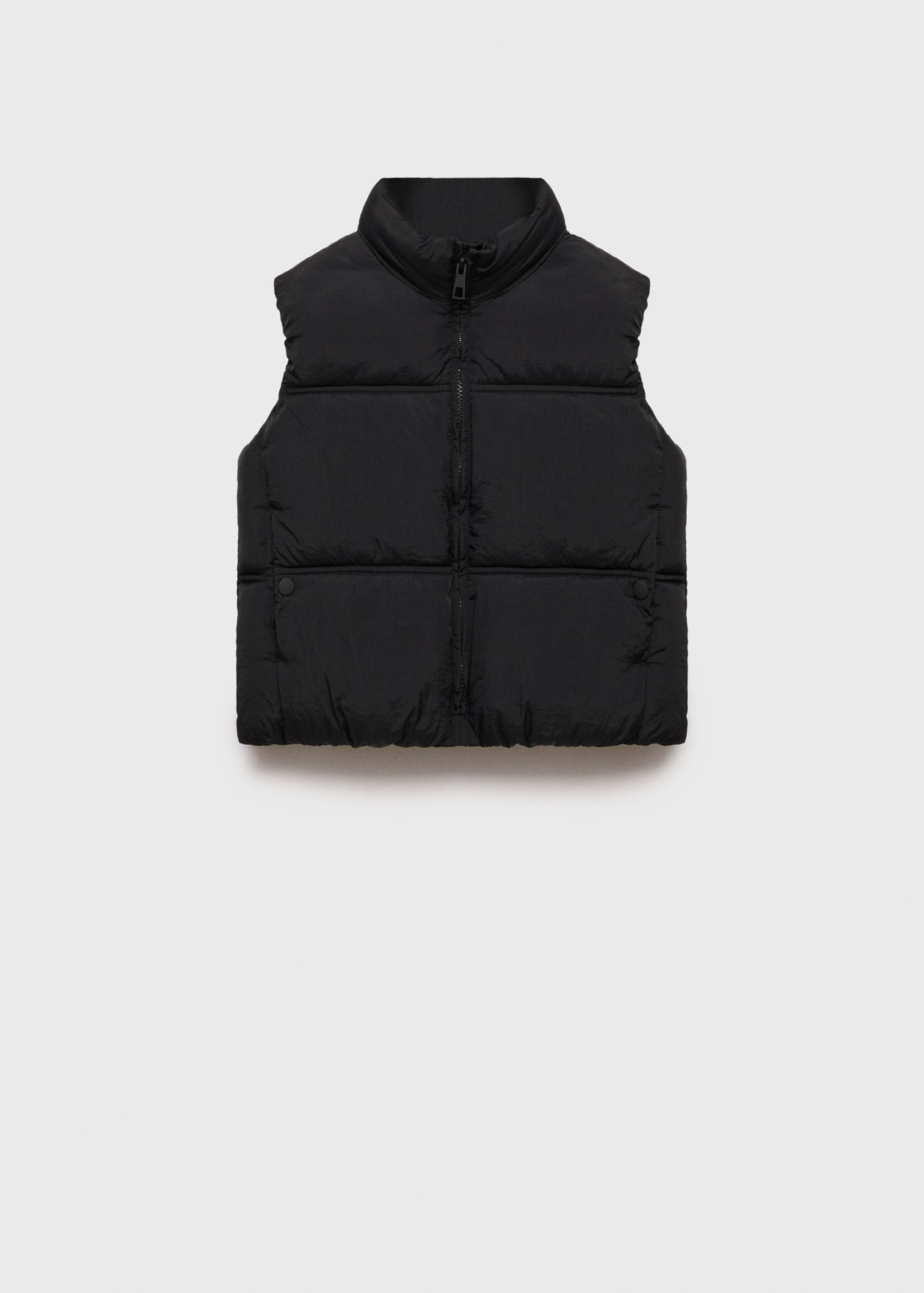 Quilted zipper vest - Article without model