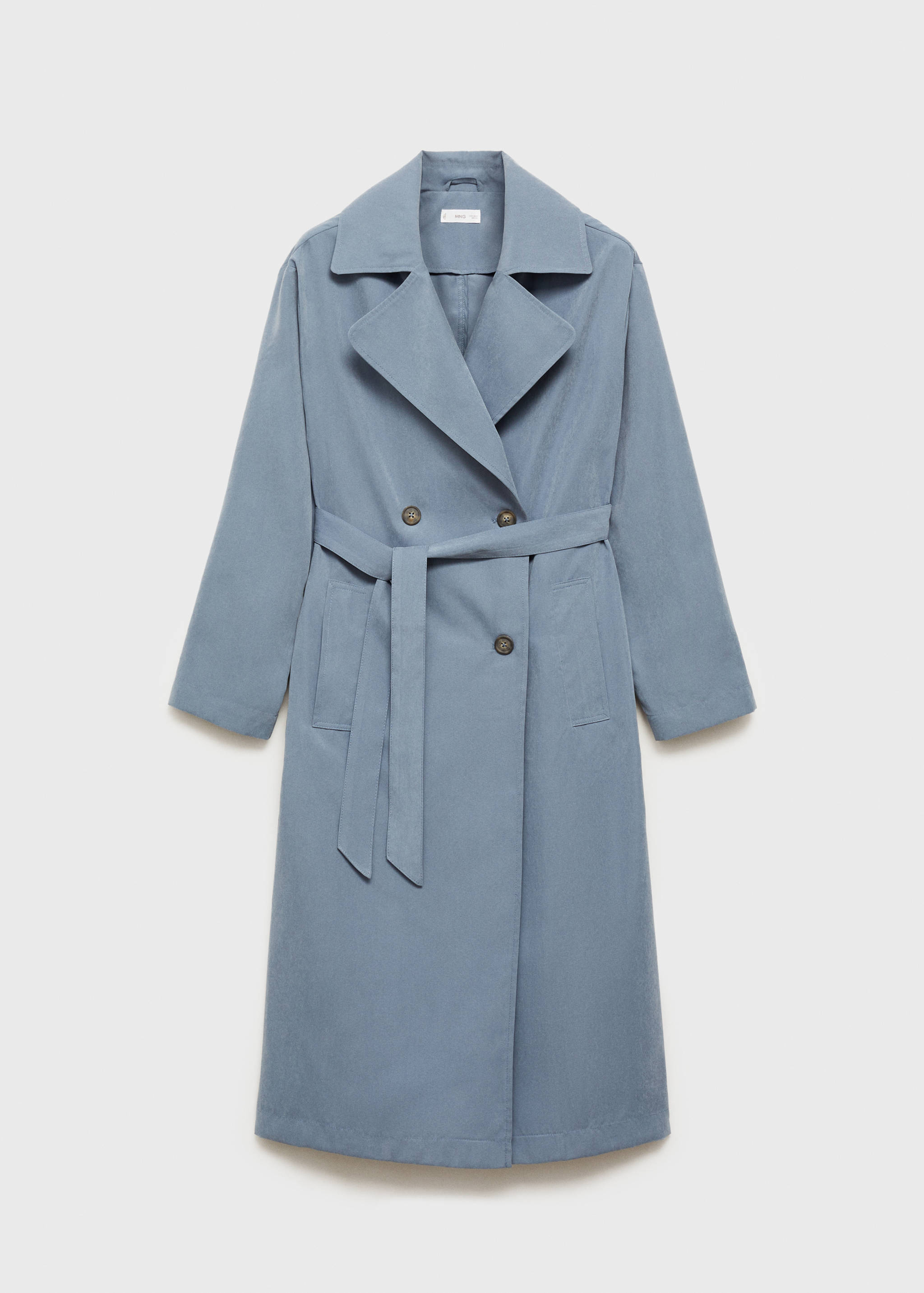 Trench fluido cinturón - Artículo sin modelo