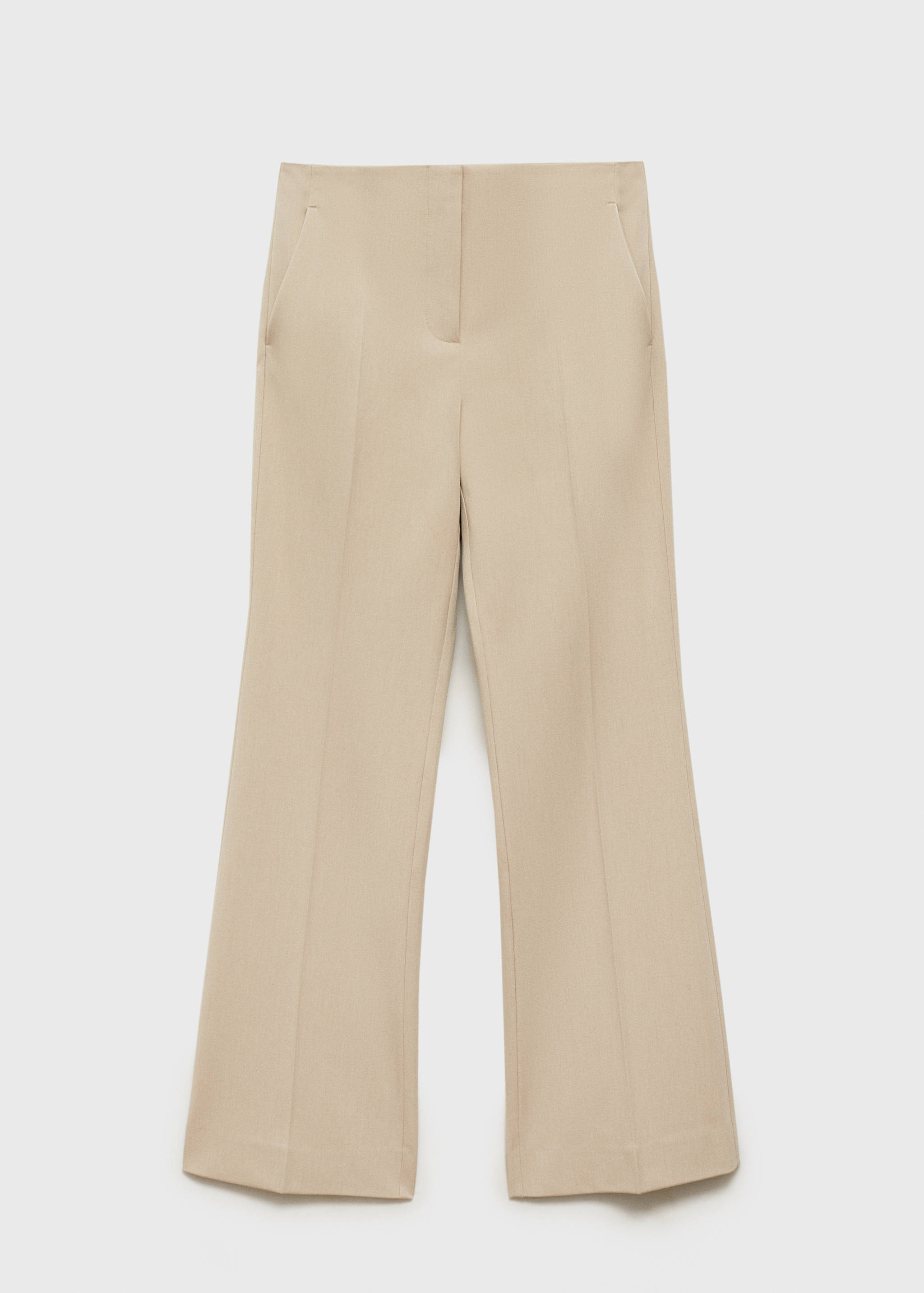 Mid-rise flare trousers - Article without model