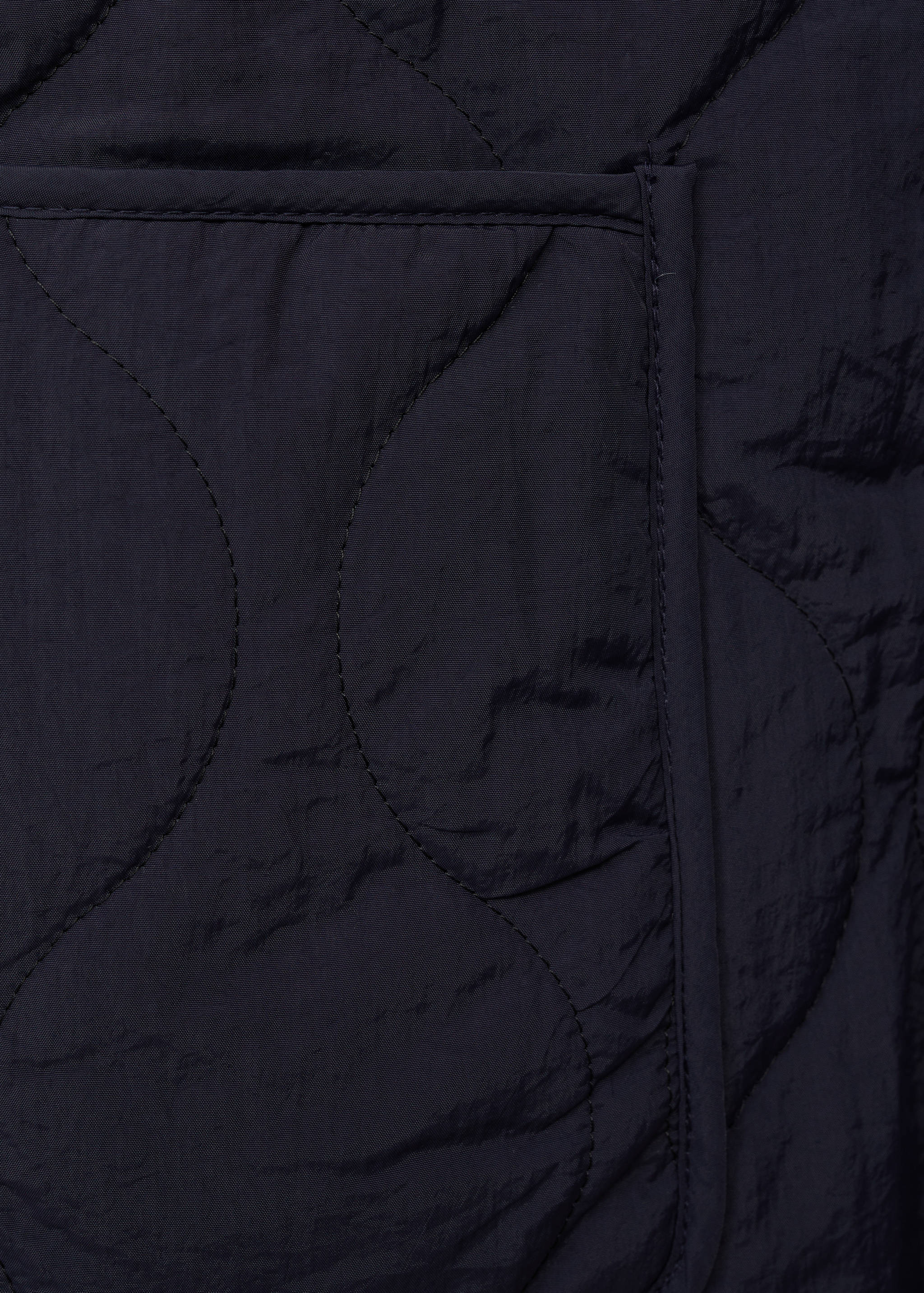 Pocket quilted jacket - Details of the article 0