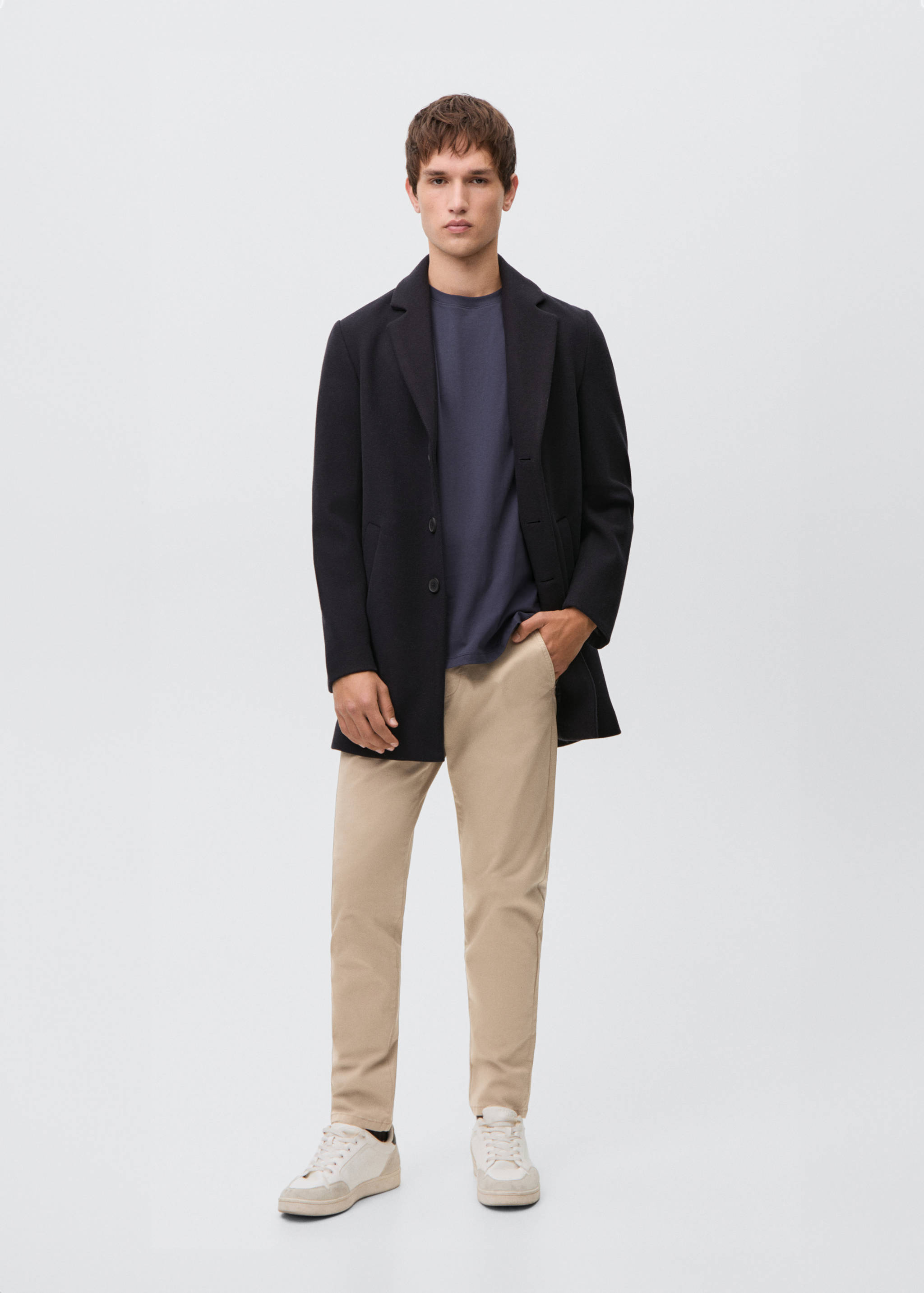 Cotton chinos - General plane