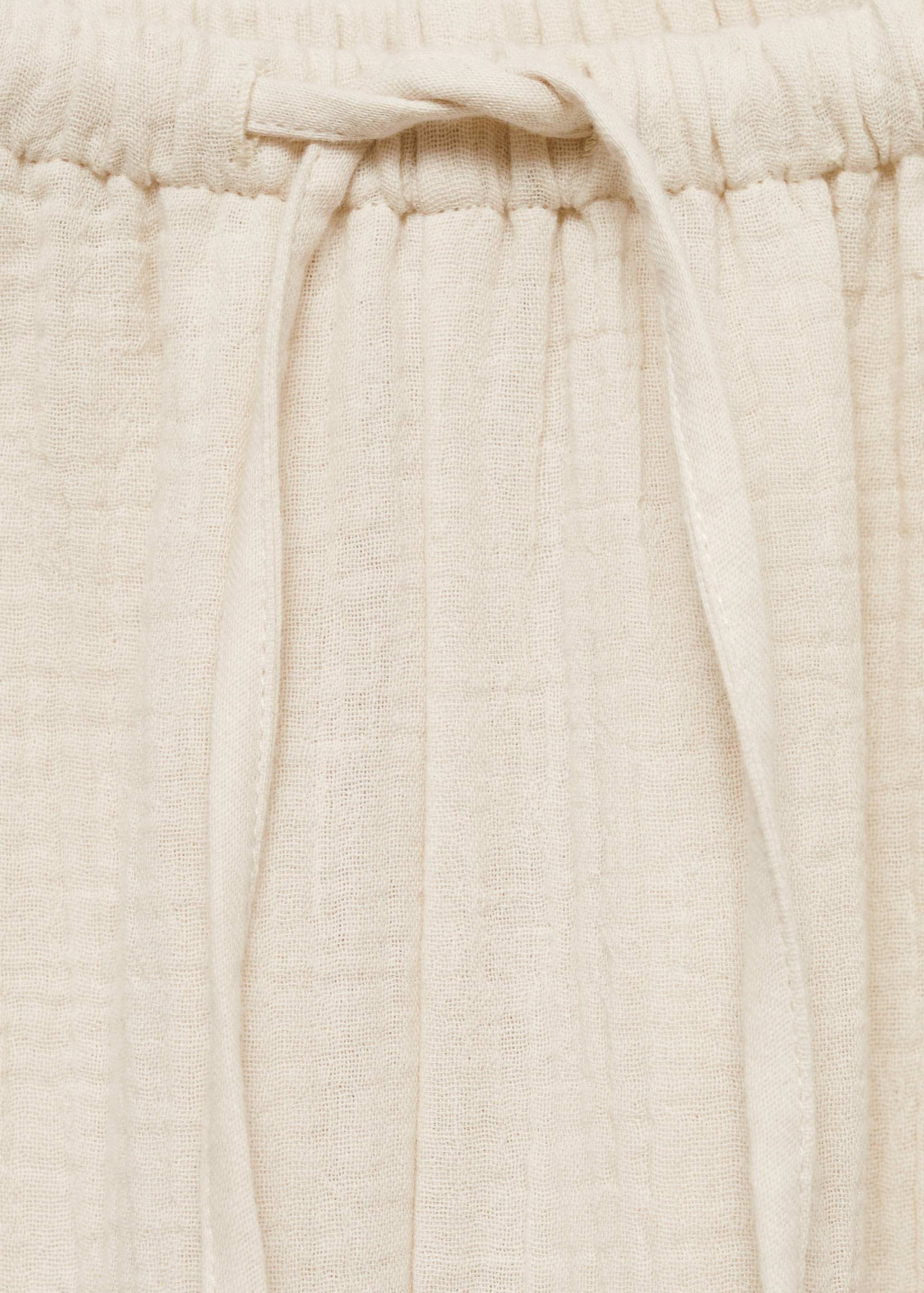 Pantalon de pyjama coton uni - Détail de l'article 8