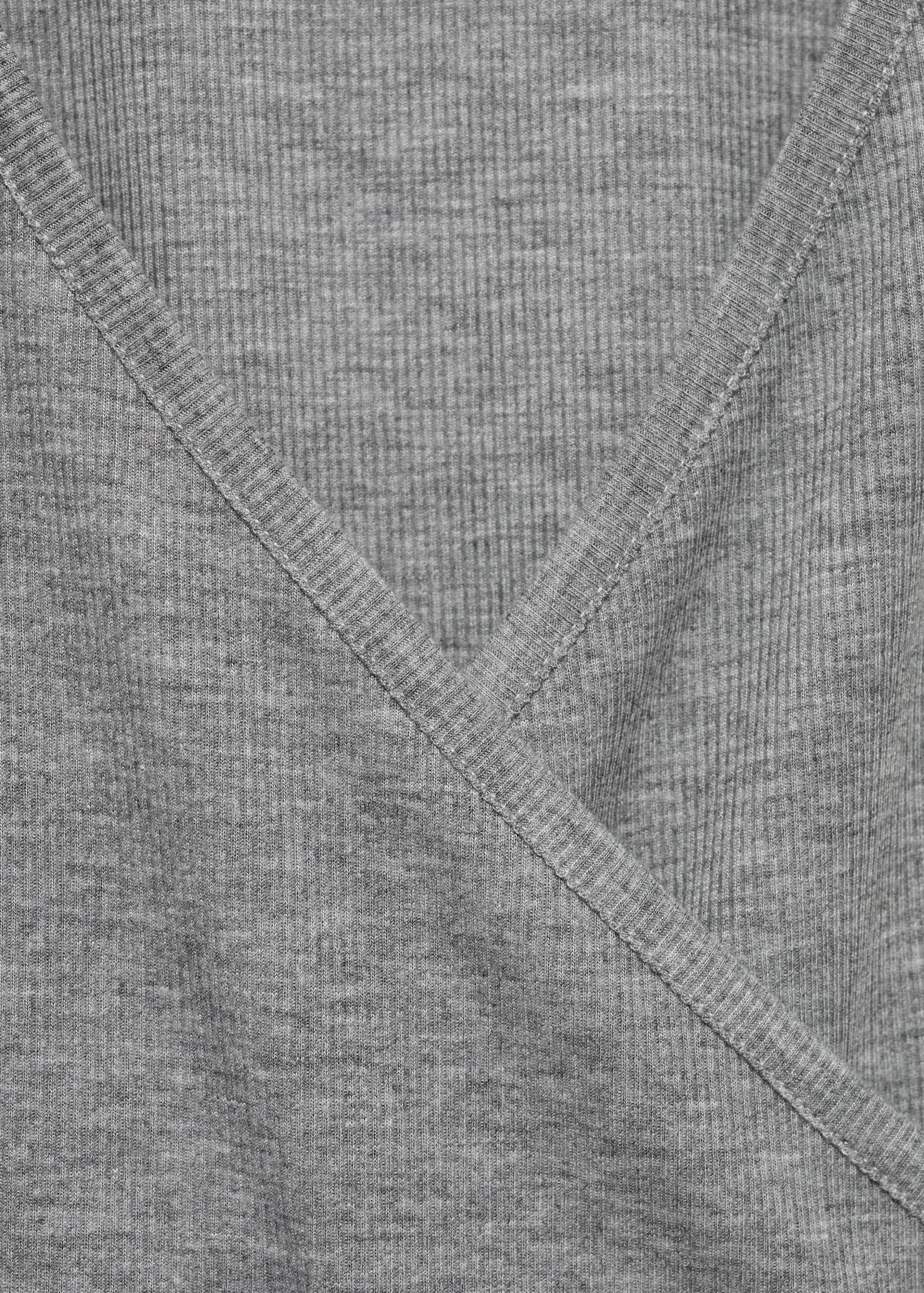 Rebrasta vesta s mašnom - Detalji artikla 8