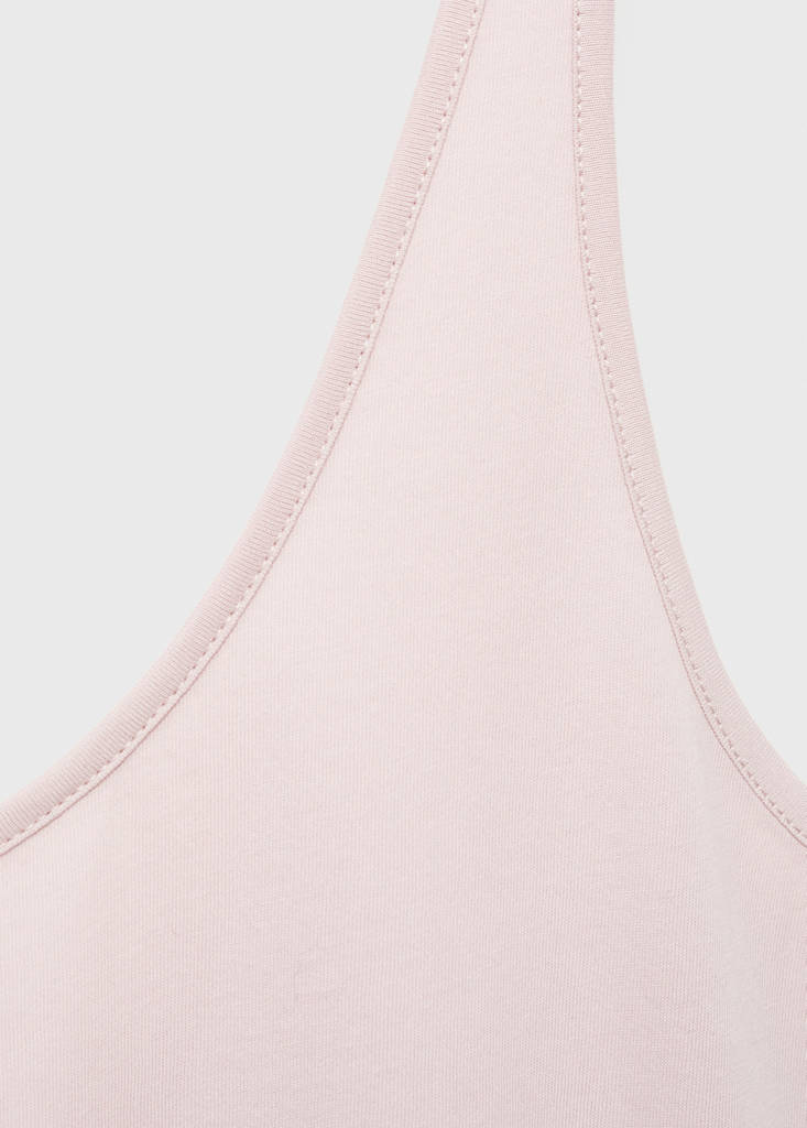 Pyjama top with straps — Pink