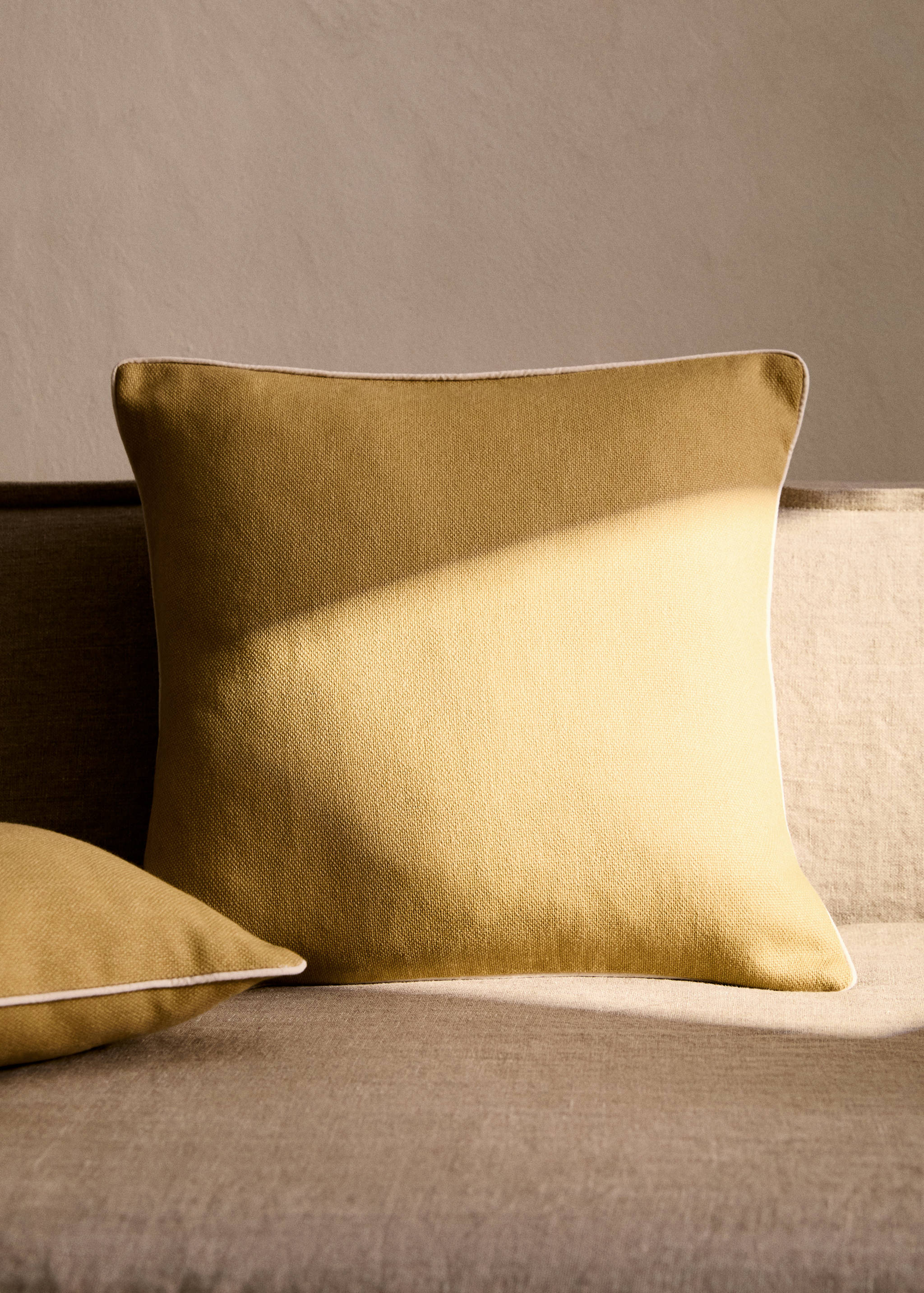 Piping cushion cover 45x45cm - General plane