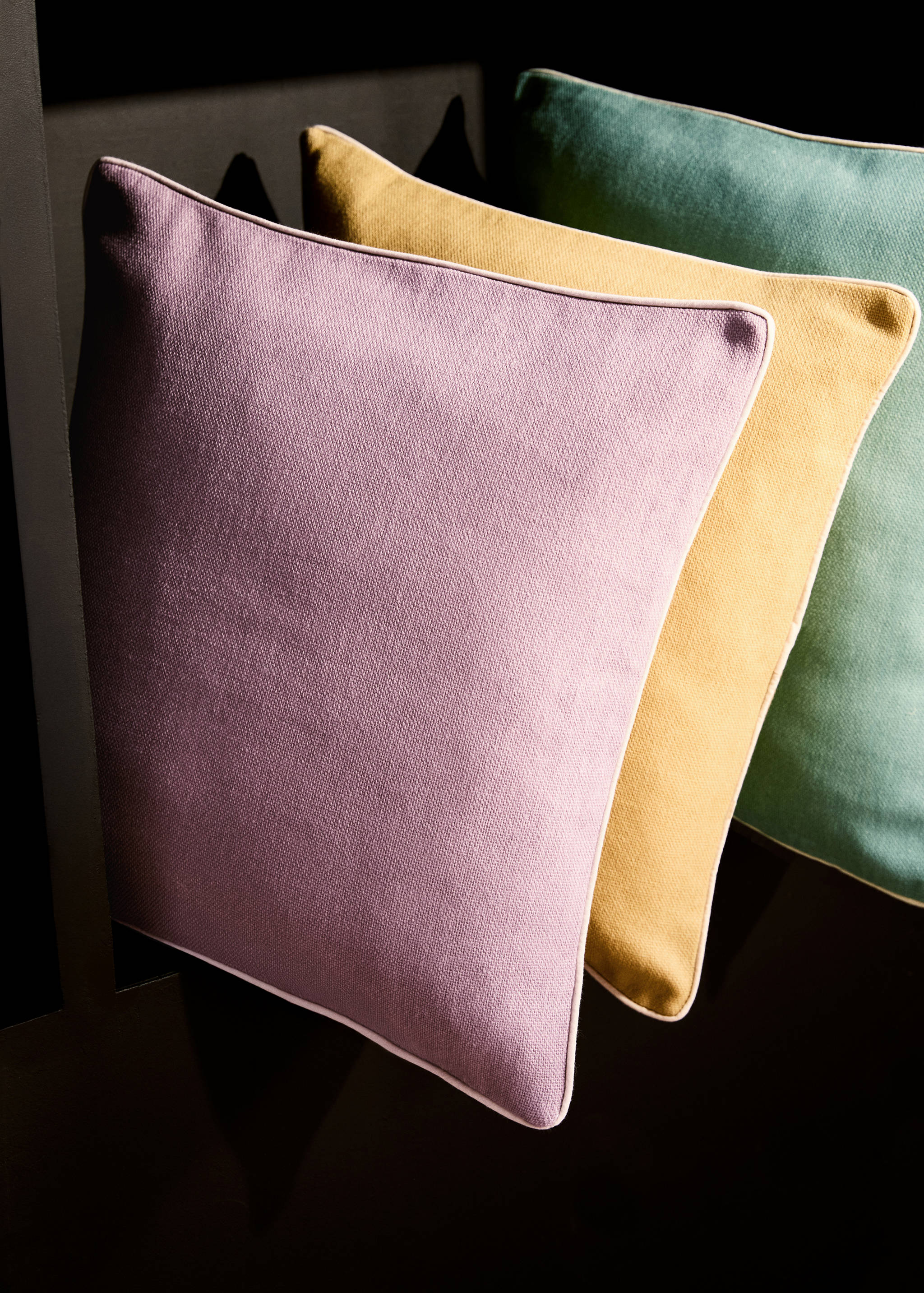 Piping cushion cover 45x45cm - General plane