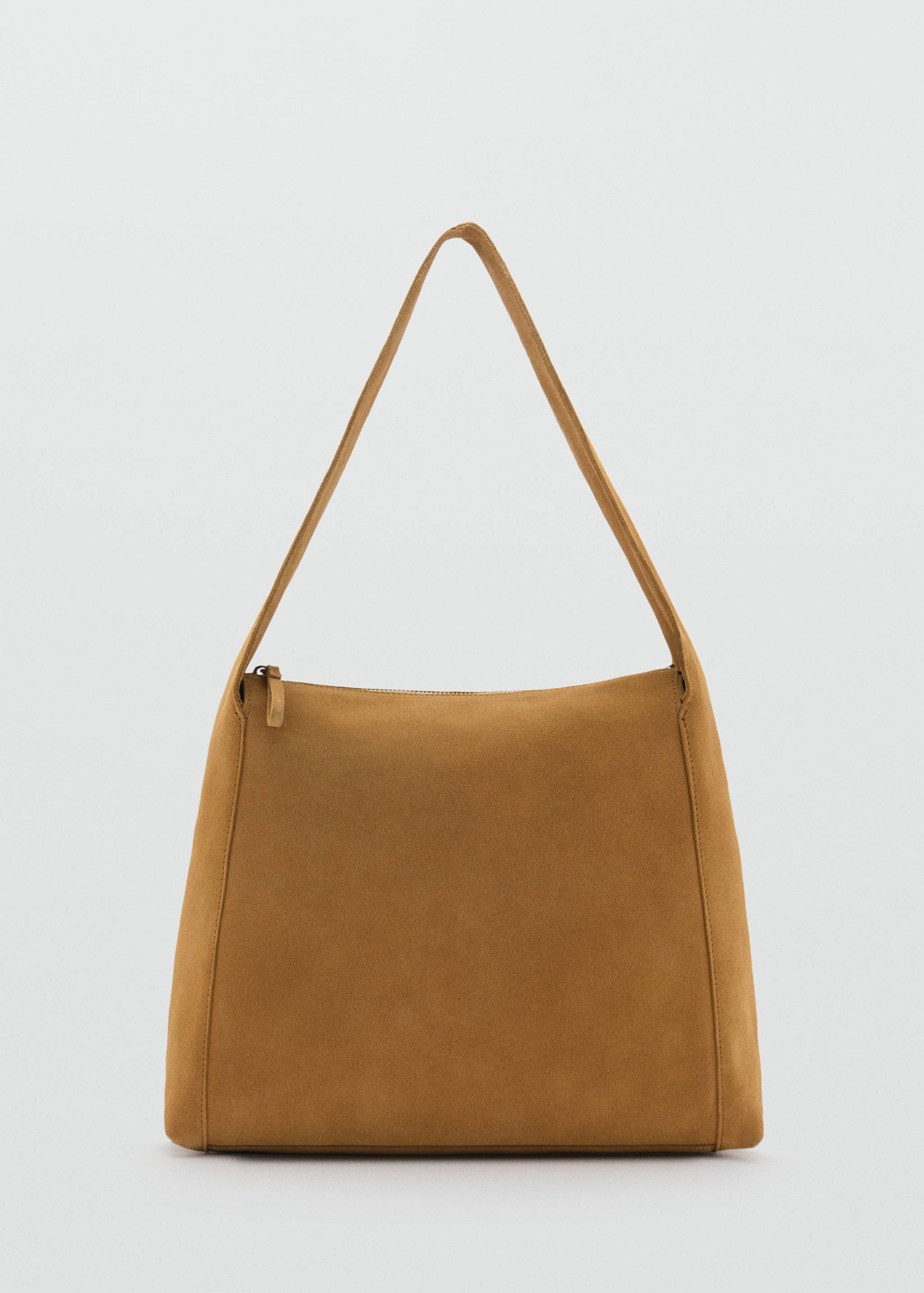 Suede shopper bag - Article without model