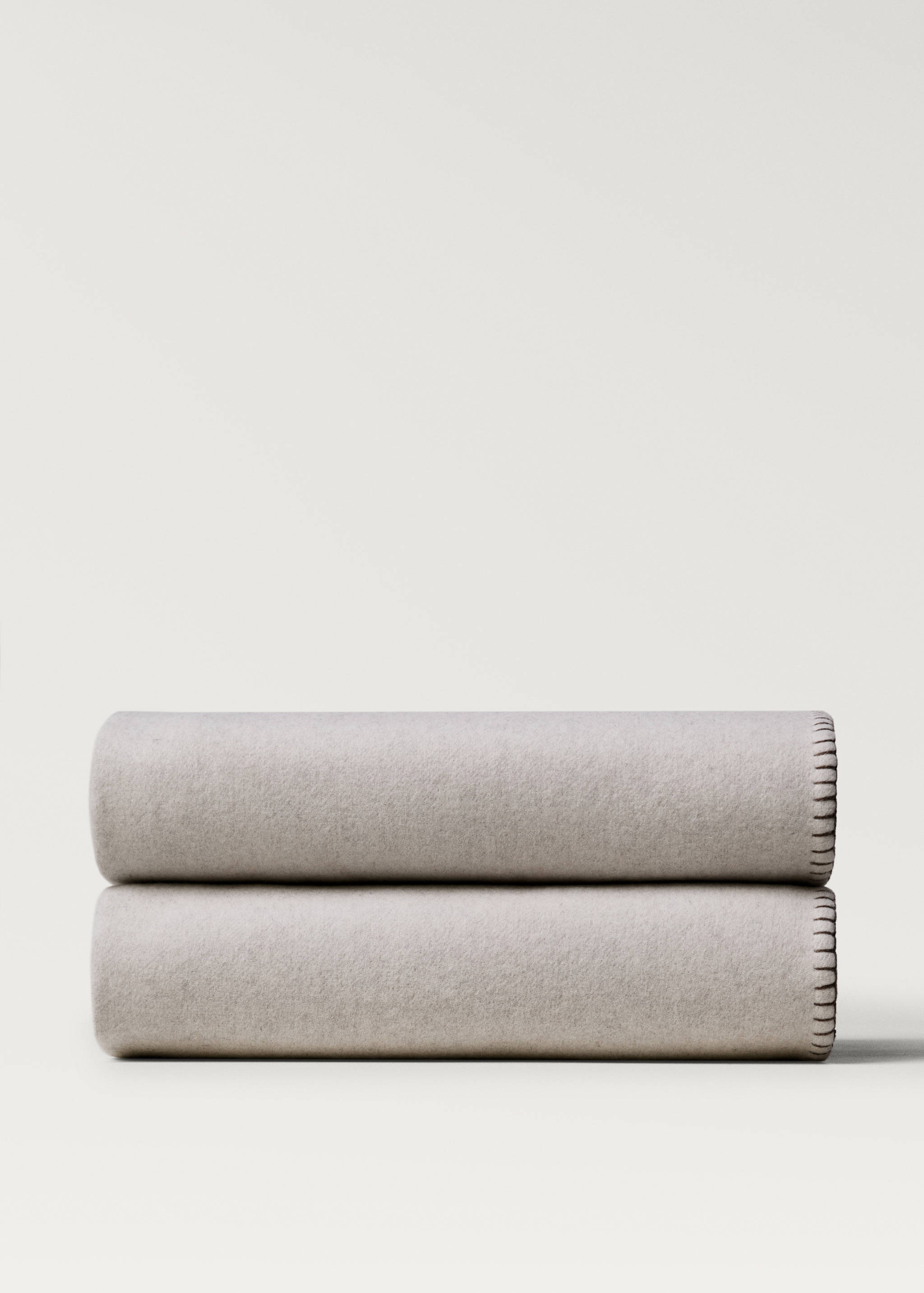 Double face wool blanket - Article without model