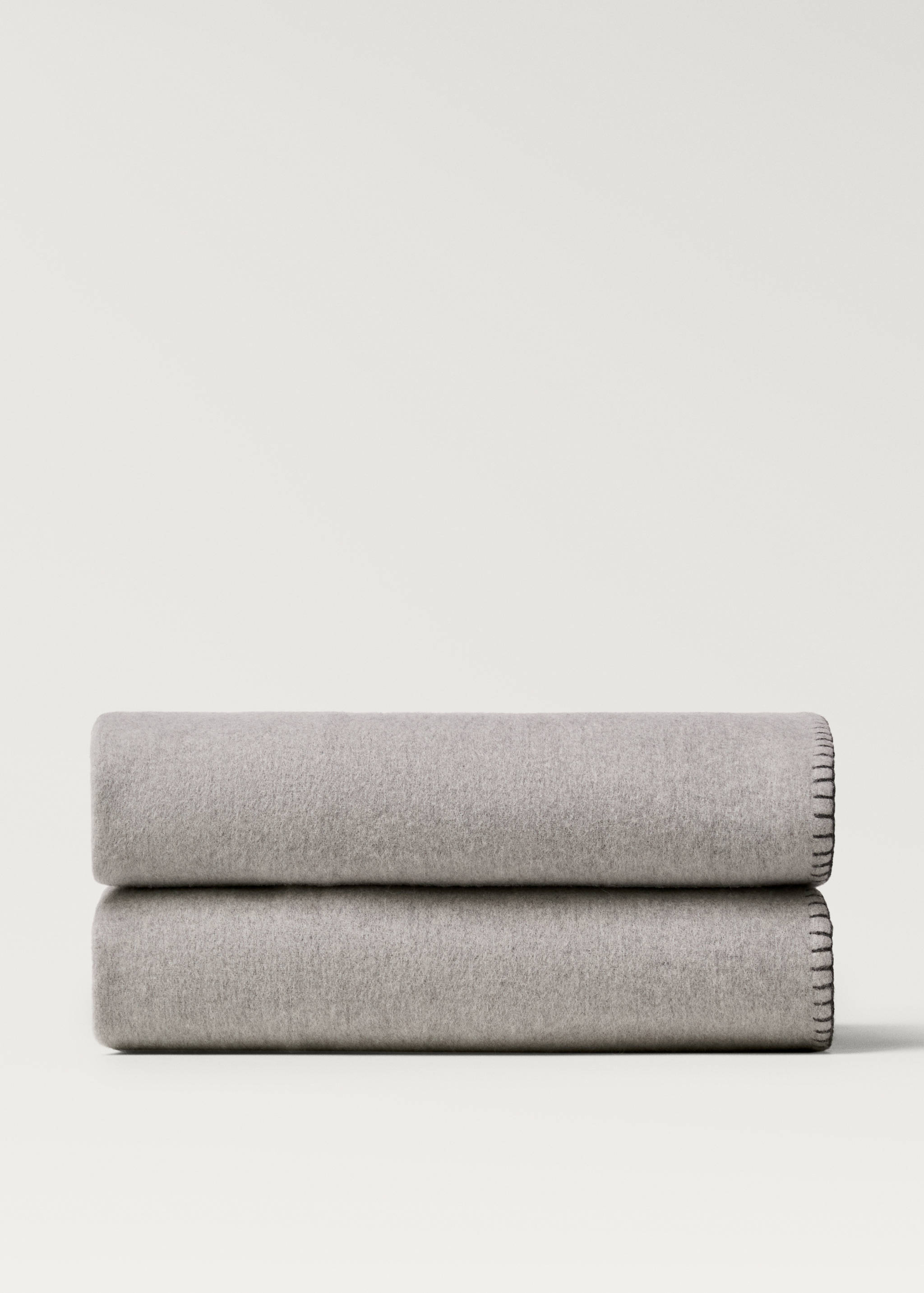 Double face wool blanket - Article without model