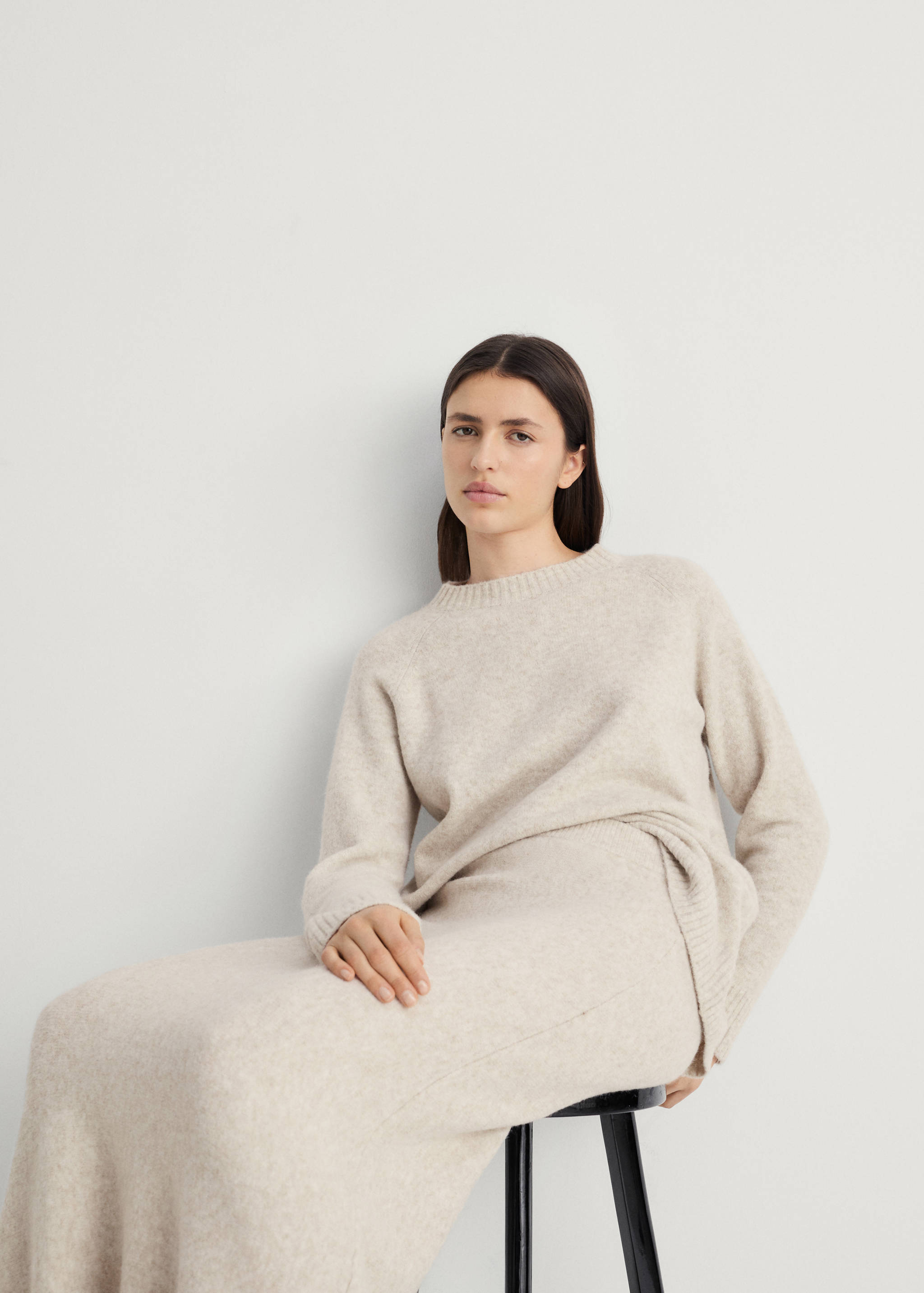 Long knitted skirt - Details of the article 2