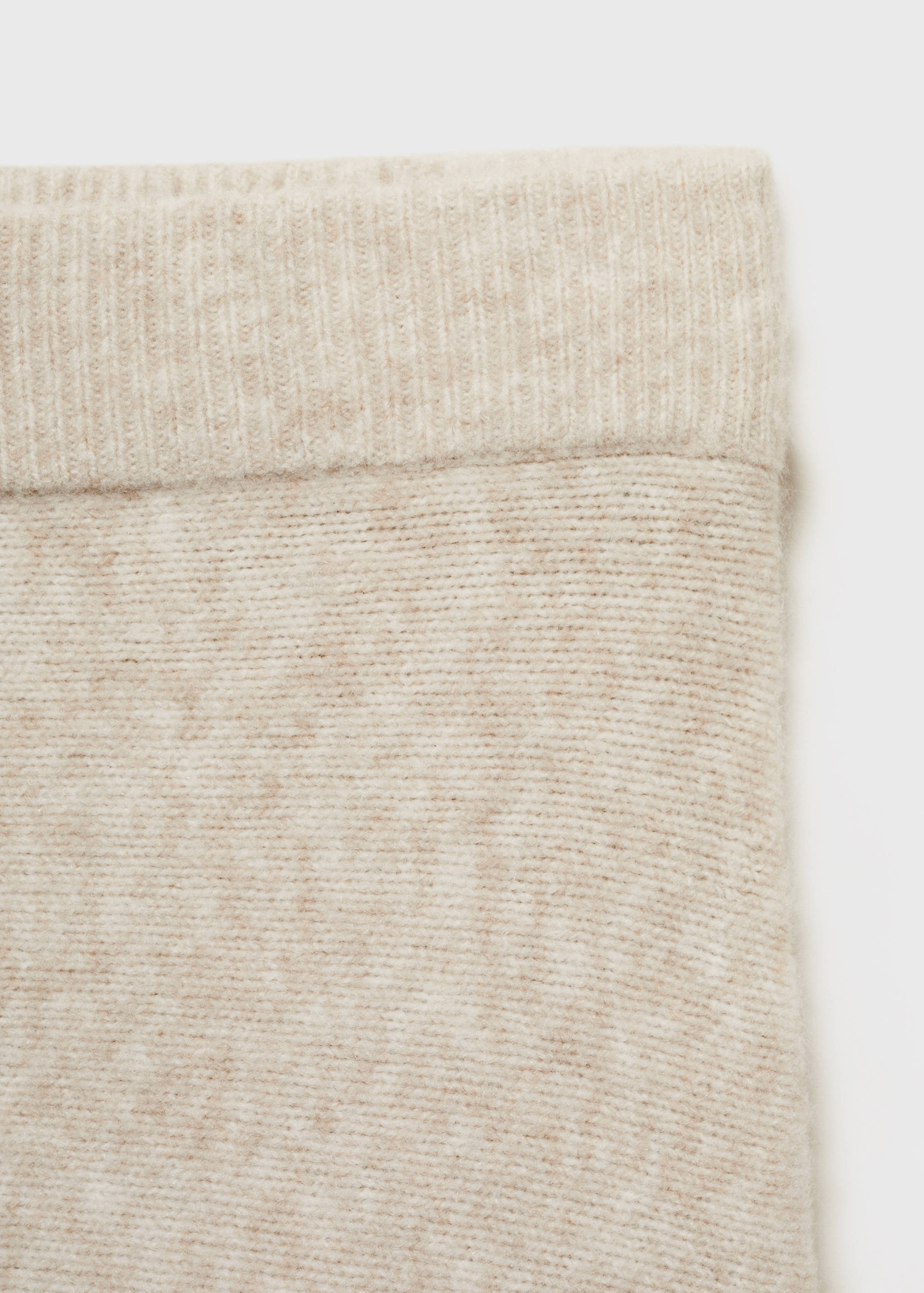 Long knitted skirt - Details of the article 8