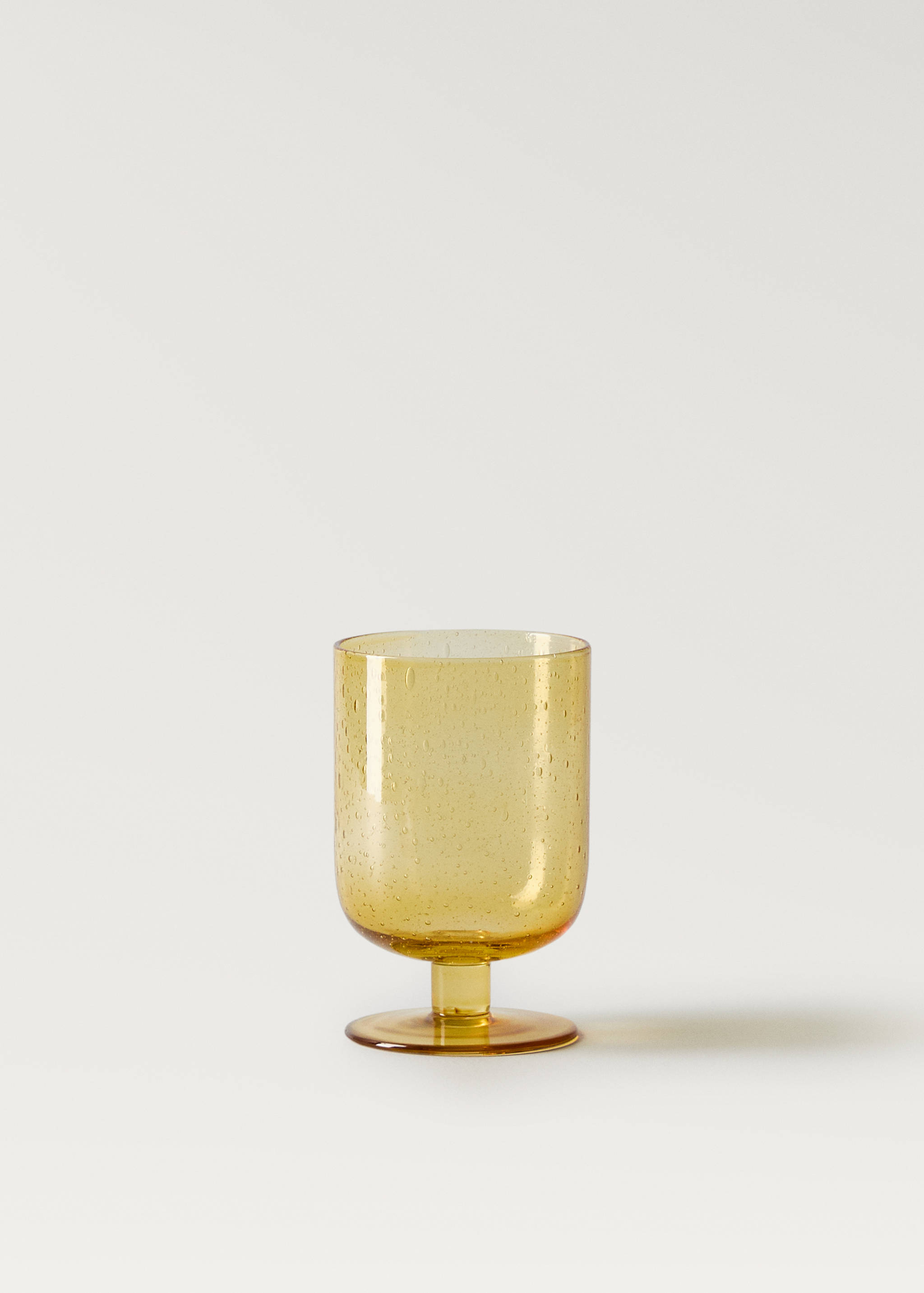 Üvegpohár buborékokkal - Termék modell nélkül